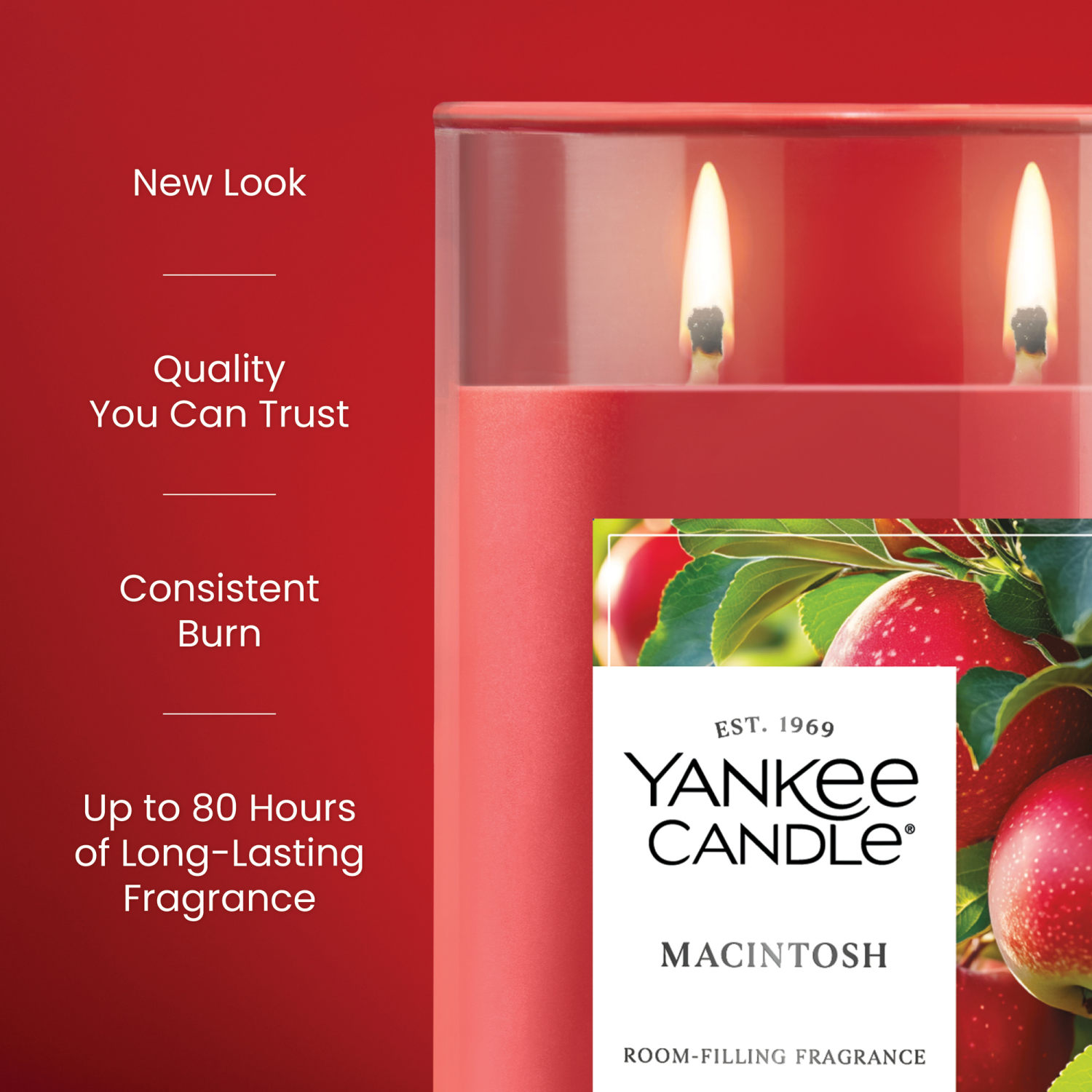 slide 6 of 6, Yankee Candle Signature Collection Macintosh Candle 1 ea, 1 ct