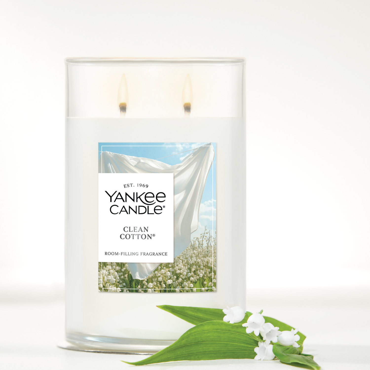 slide 2 of 6, Yankee Candle Signature Collection Large Tumbler Clean Cotton, 20 Oz., 20 oz