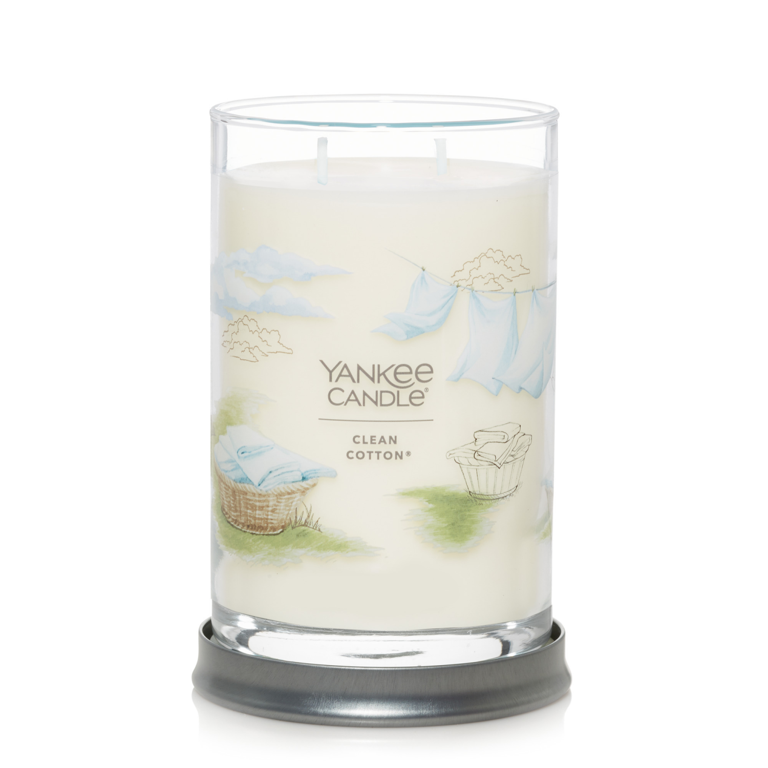 slide 5 of 6, Yankee Candle Signature Collection Large Tumbler Clean Cotton, 20 Oz., 20 oz