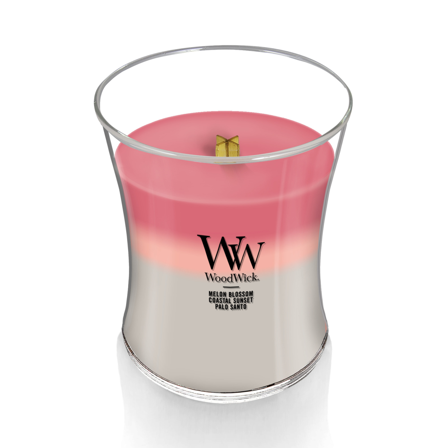 slide 2 of 4, Woodwick Medium Jar Trilogy Candle Shoreline 9.7 Oz., 9.7 oz