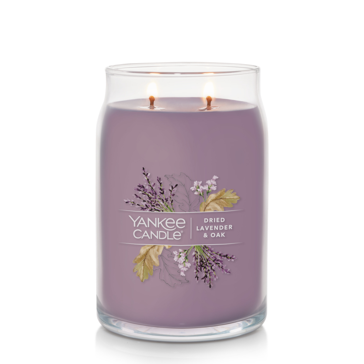 slide 2 of 3, Yankee Candle Dried Lavender & Oak Candle 1 ea, 1 ct