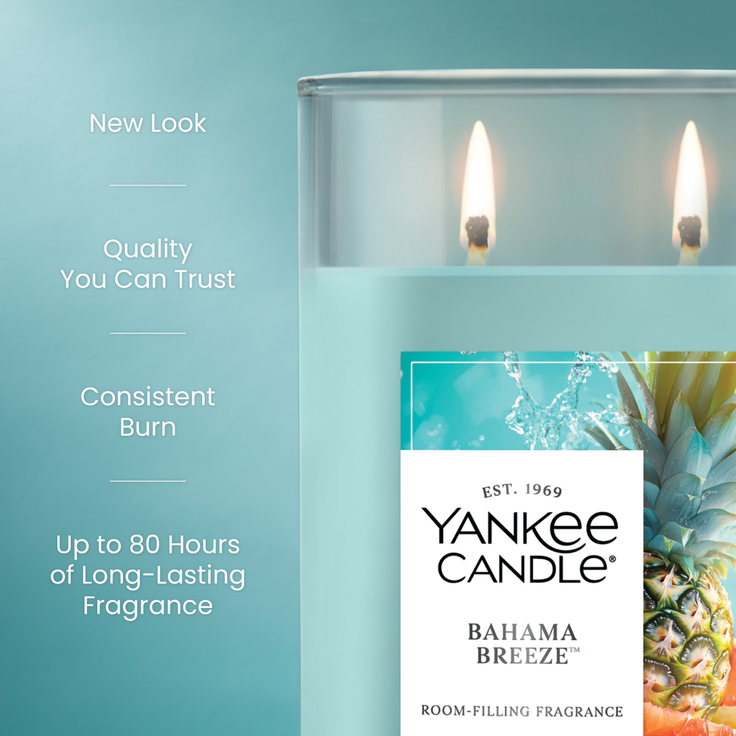 slide 6 of 6, Yankee Candle Signature Collection Large Tumbler Bahama Breeze, 20 Oz., 20 oz