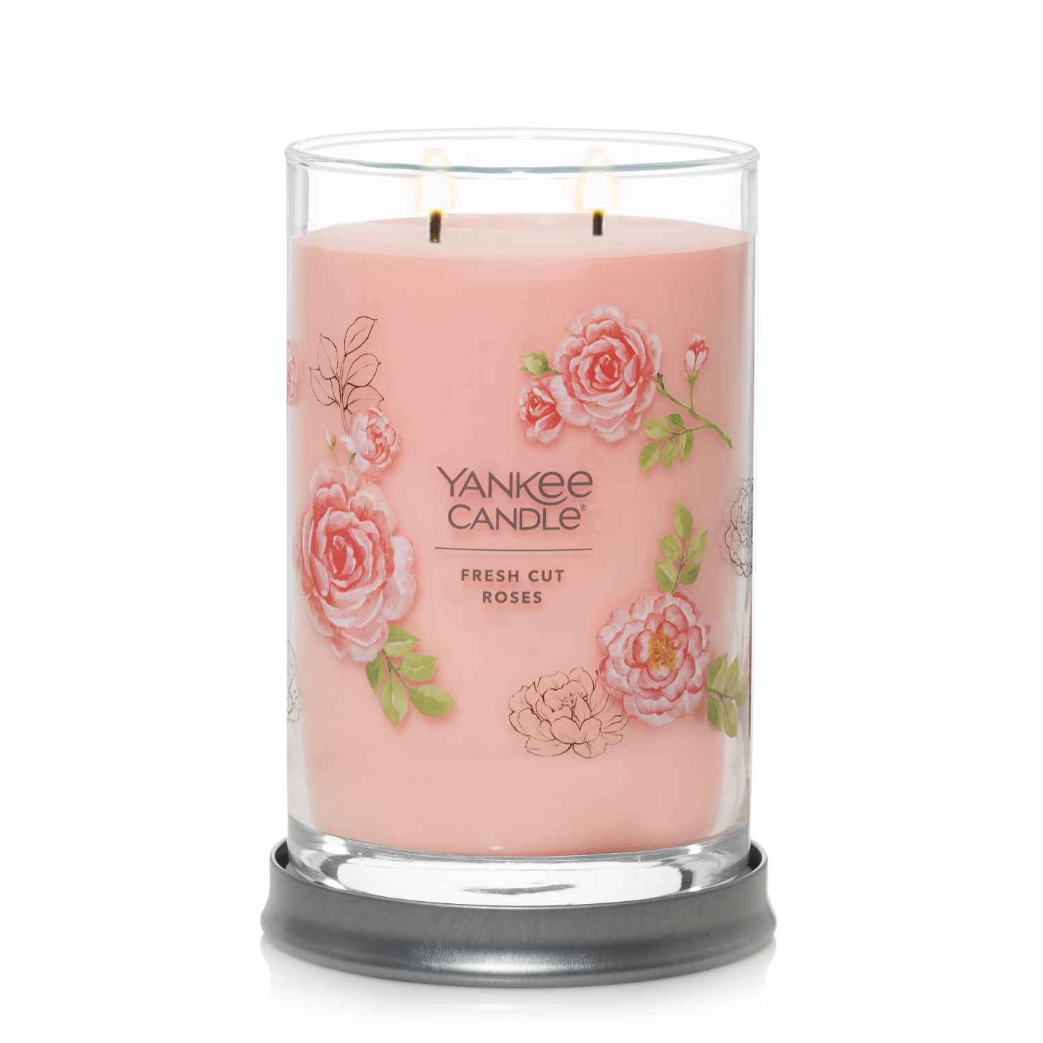 slide 2 of 5, Yankee Candle Fresh Cut Roses Candle 1 ea, 1 ct