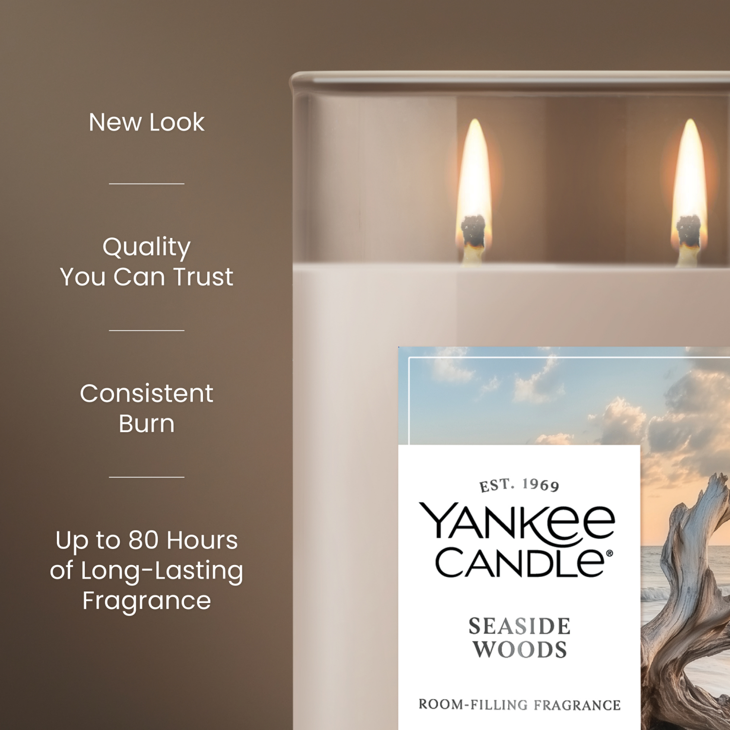 slide 6 of 6, Yankee Candle Signature Collection Seaside Woods Candle 1 ea, 1 ct