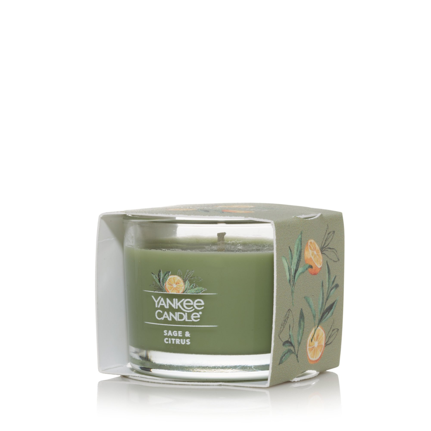 slide 2 of 3, Yankee Candle Signature Collection Mini Jar Sage & Citrus, 1.3 oz