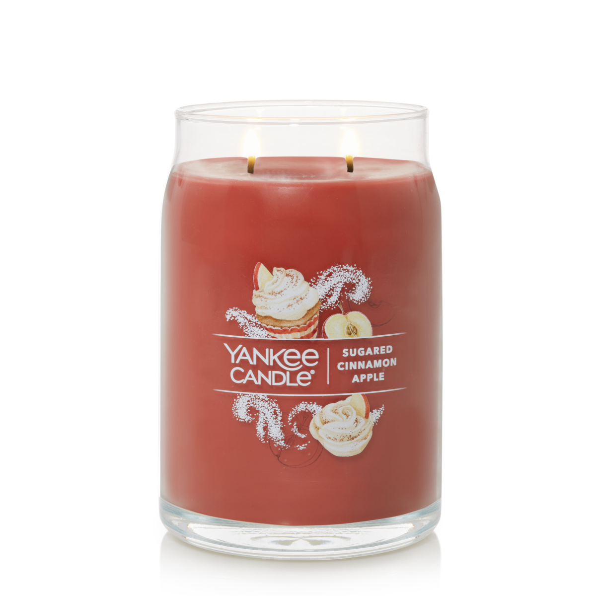 slide 2 of 3, Yankee Candle Sugared Cinnamon Apple Candle 1 ea, 1 ct