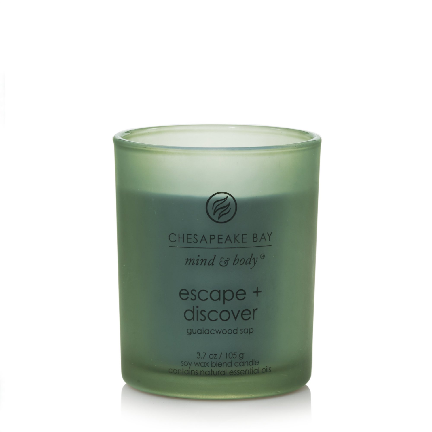 slide 2 of 3, Chesapeake Bay Candle Escape + Discover Mind & Body Jar Candle, 3.7 oz