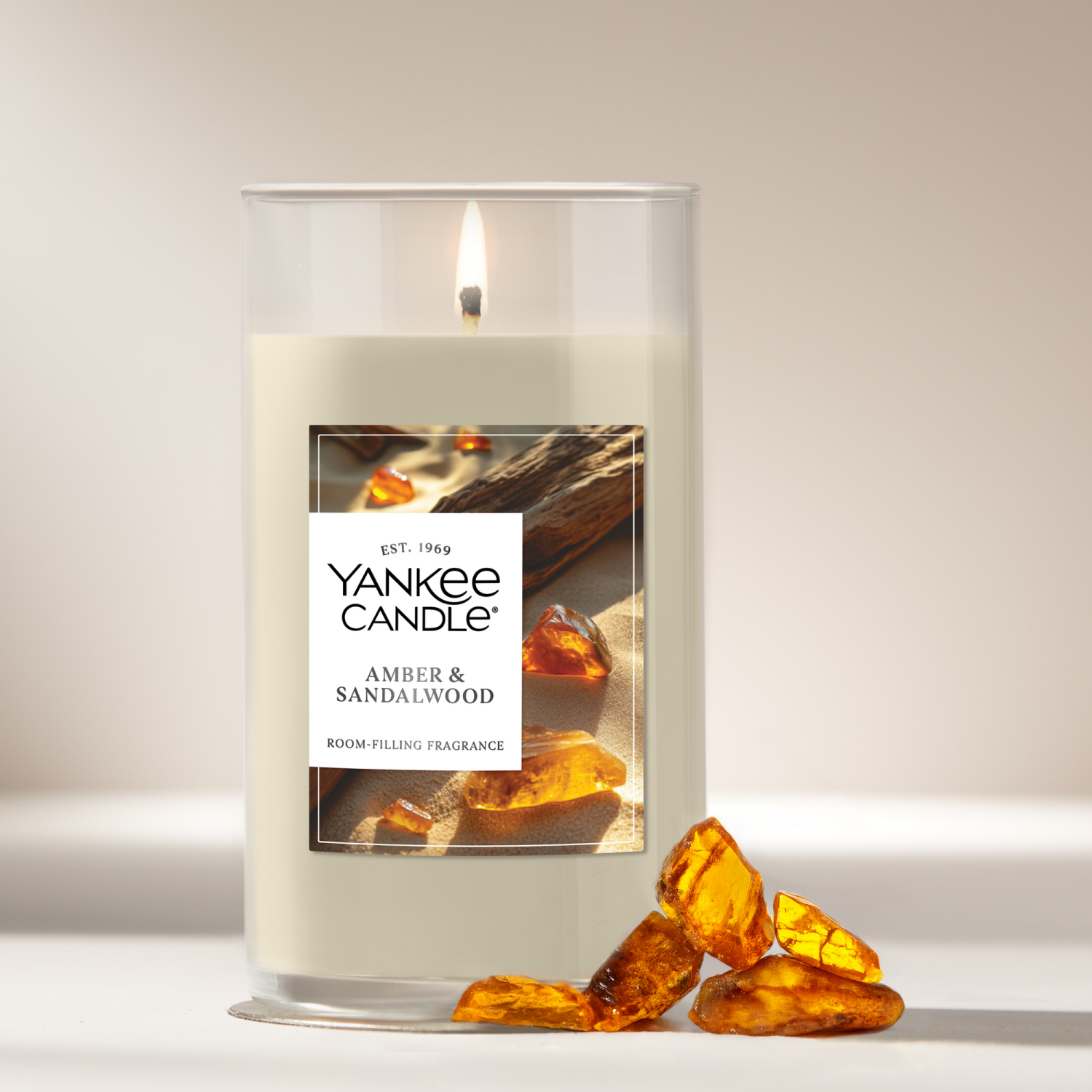 slide 2 of 5, Yankee Candle Amber & Sandalwood Candle 1 Each, 1 ct