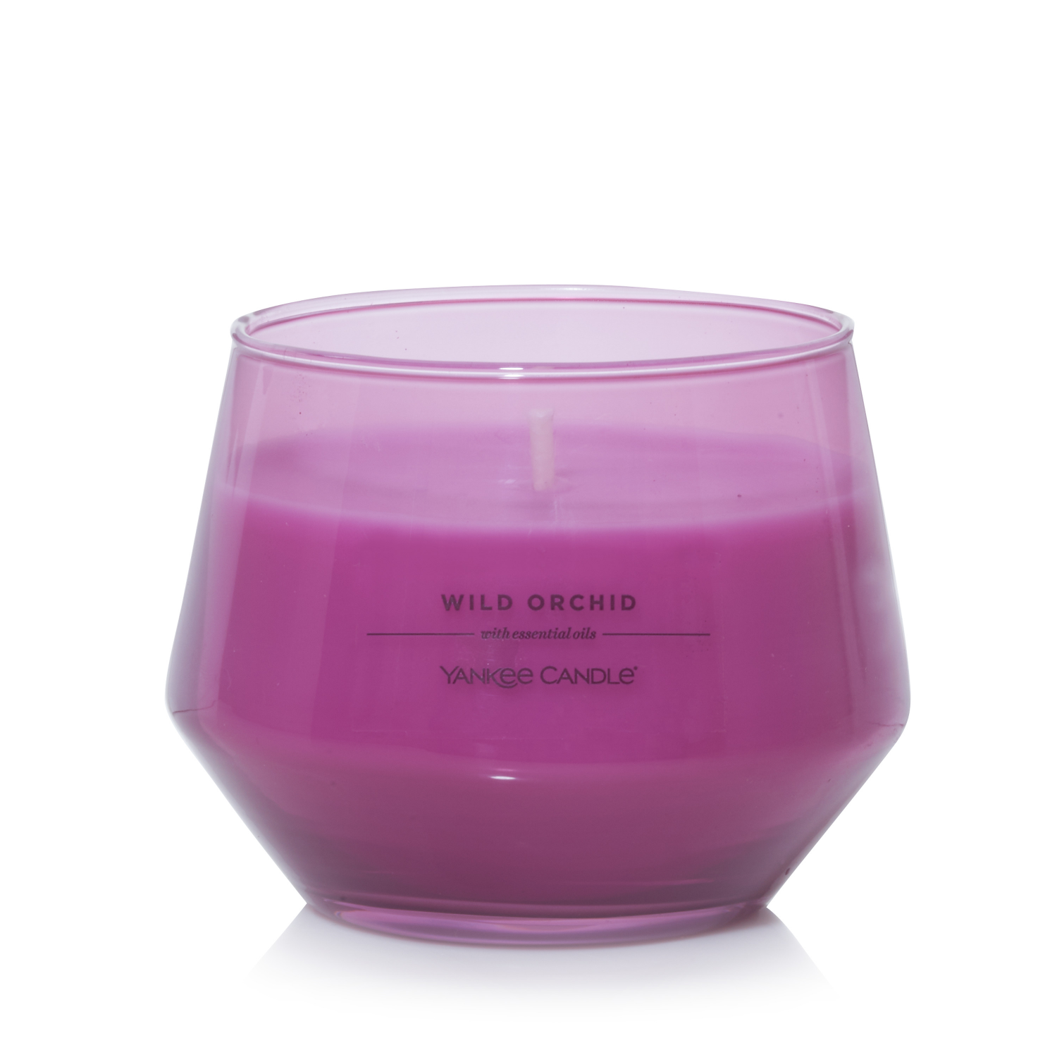 slide 1 of 5, Yankee Candle Wild Orchid Candle with Essential Oils 1 ea, 1 ct