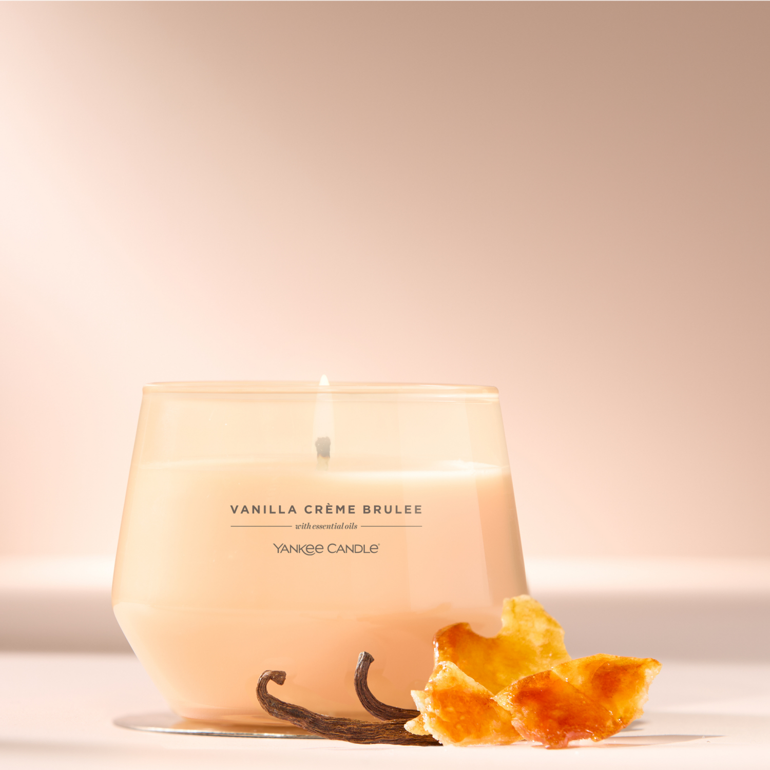 slide 2 of 4, Yankee Candle Vanilla Creme Brulee Candle 1 Each, 1 ct