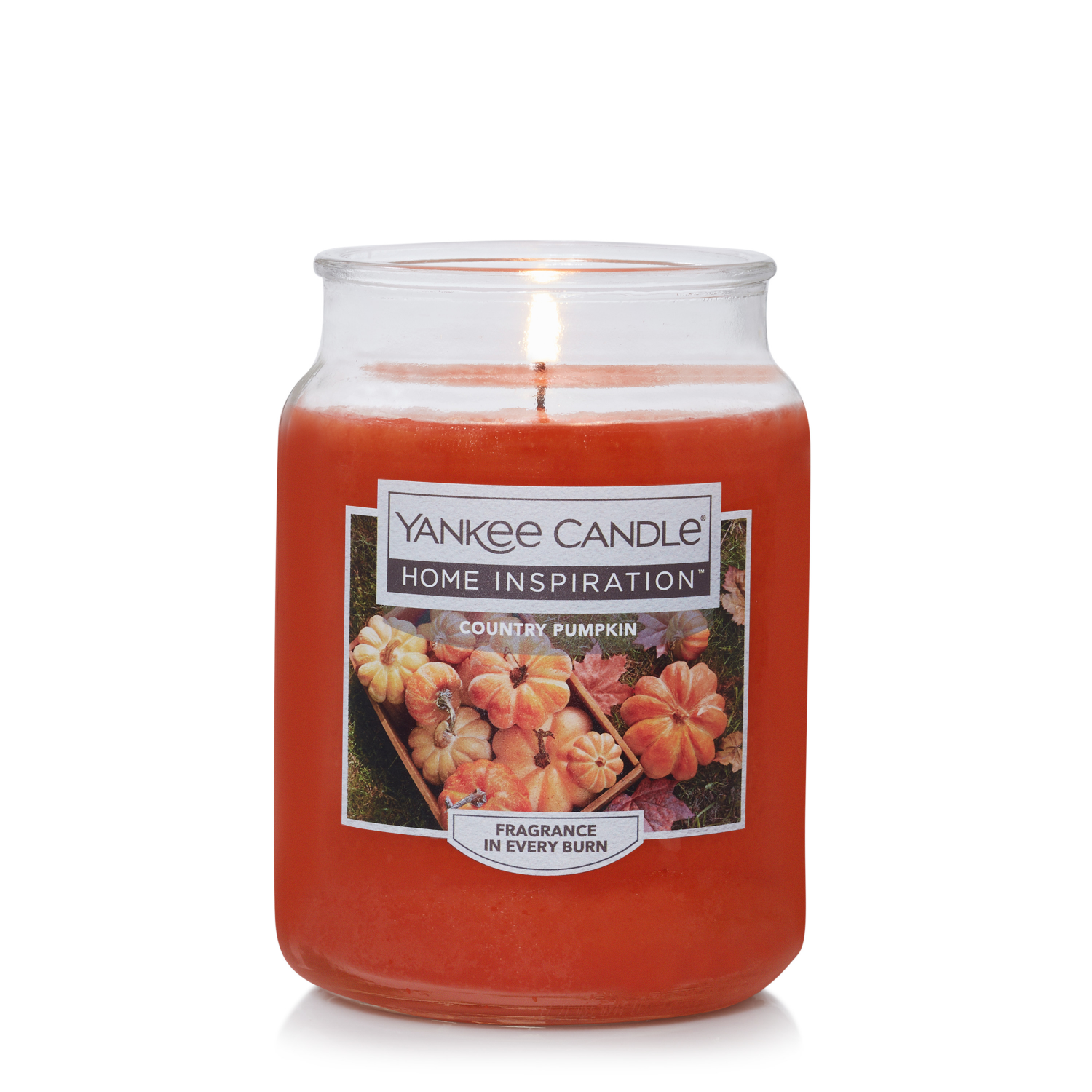 slide 2 of 2, Yankee Candle Home Inspiration Large Jar Country Pumpkin, 19 oz