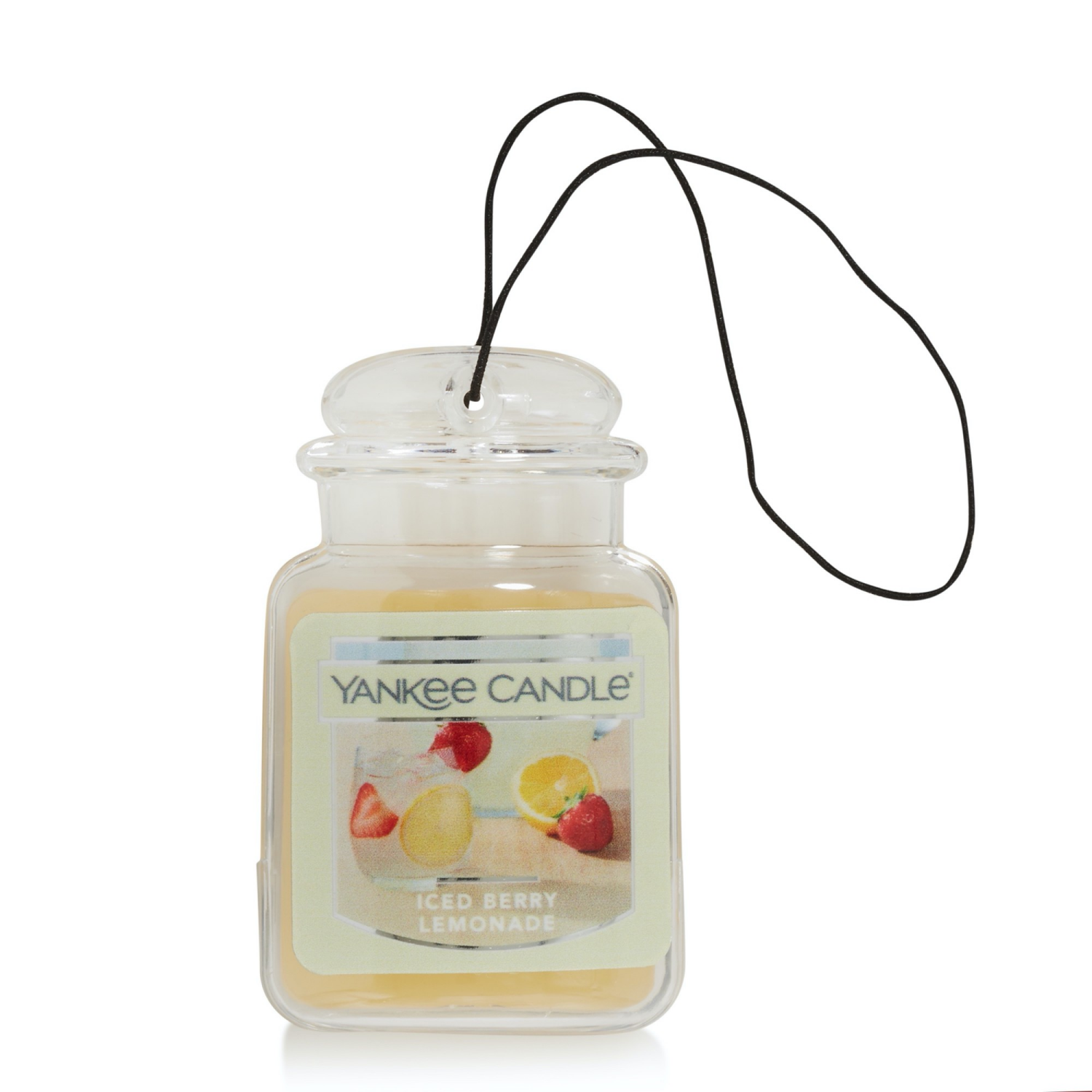 slide 2 of 2, Yankee Candle Car Jar Ultimate Iced Berry Lemonade Air Freshener 1 ea, 1 ct