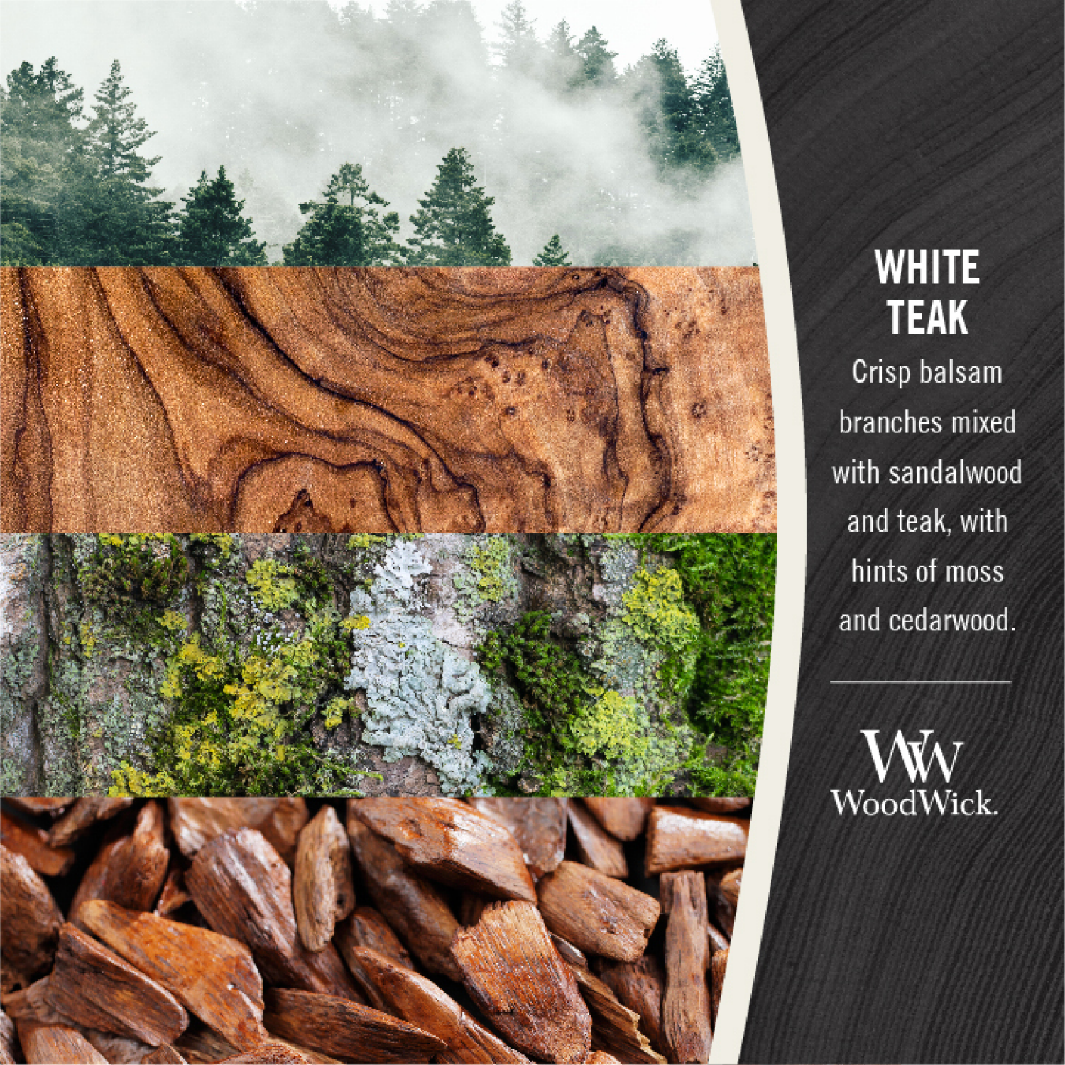 slide 4 of 5, Woodwick Journey Vent Fragrance Kit, White Teak, 1 ct