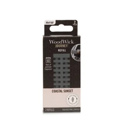 Woodwick Journey Vent Fragrance Refill, Coastal Sunset 2 Ct.