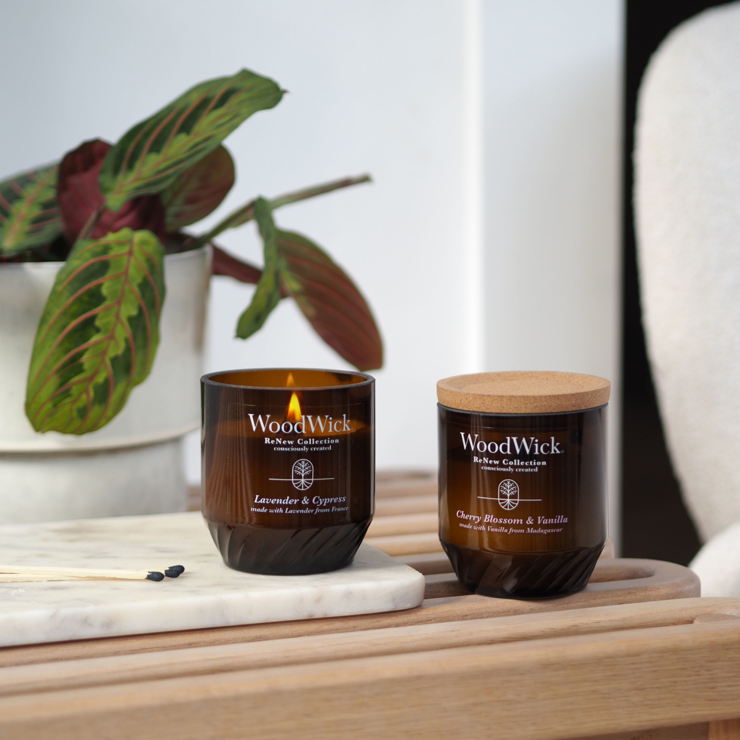 slide 5 of 5, WoodWick Cherry Blossom & Vanilla Candle 1 ea, 1 ct