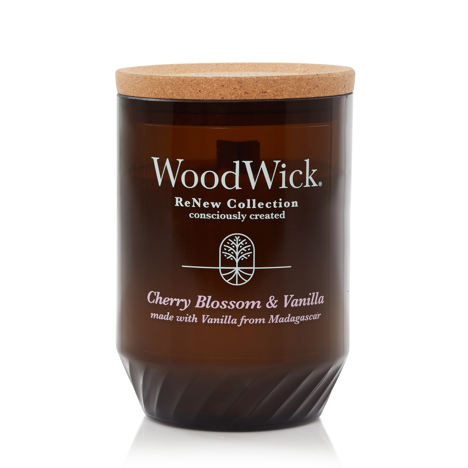slide 1 of 5, WoodWick Cherry Blossom & Vanilla Candle 1 ea, 1 ct