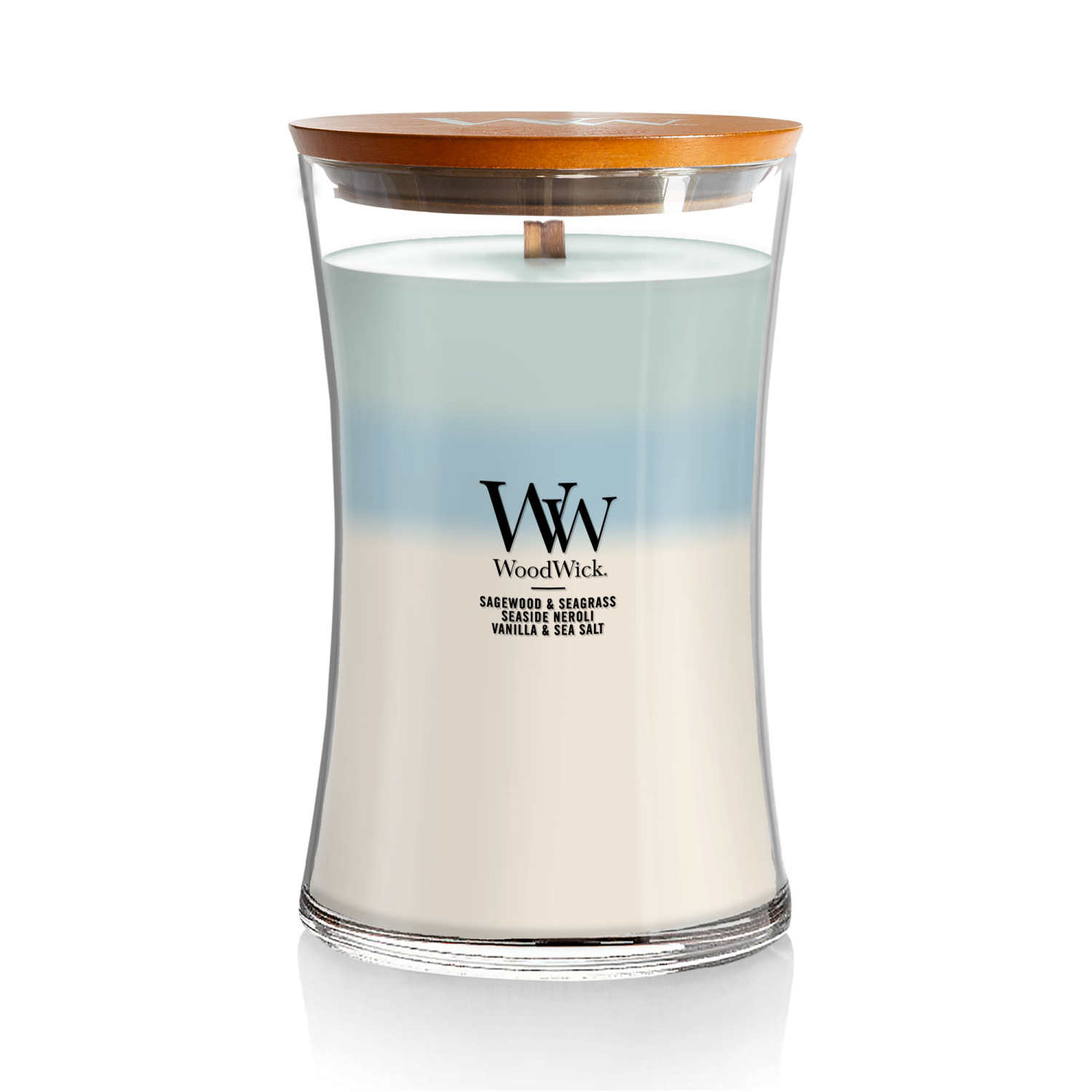 slide 1 of 3, WoodWick Trilogy Ocean Candle 1 ea, 21.5 oz