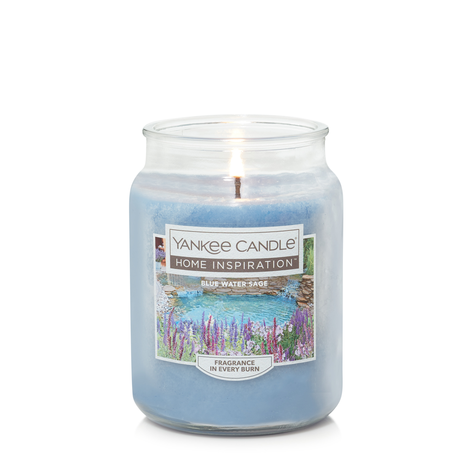slide 2 of 3, Yankee Candle Home Inspiration Large Jar Blue Water Sage, 19 oz
