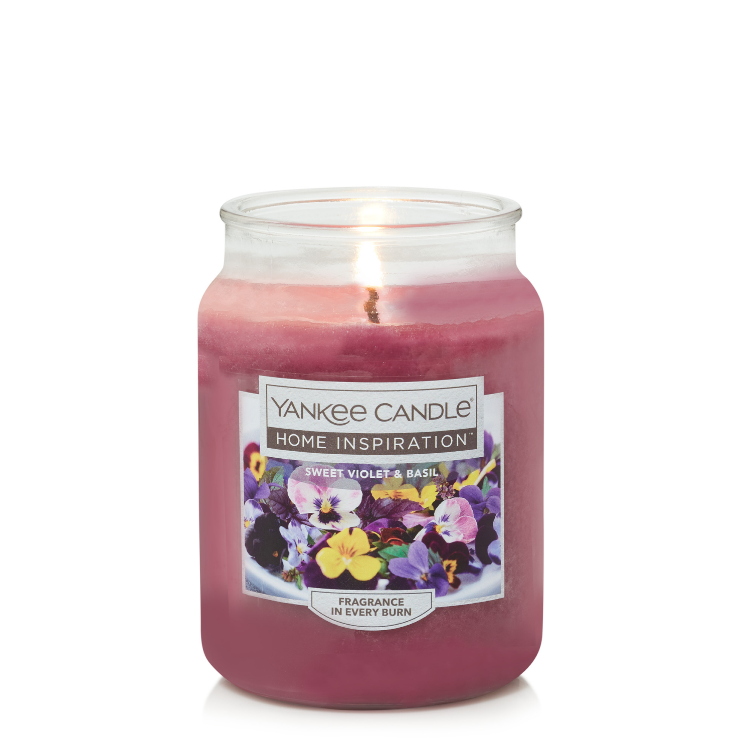 slide 2 of 3, Yankee Candle Home Inspiration Large Jar Sweet Violet & Basil, 19 oz