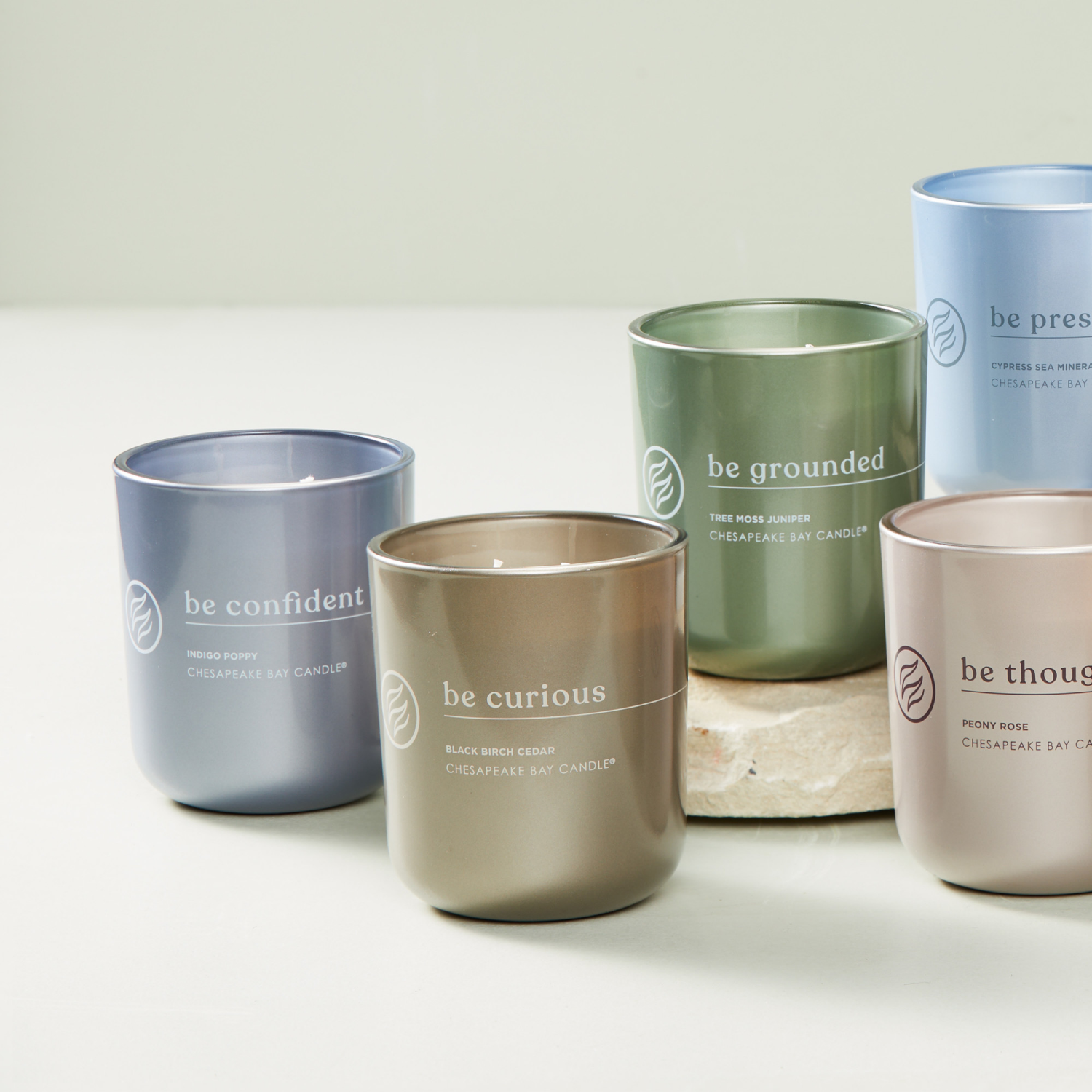 slide 6 of 7, Chesapeake Bay Candle Intentions Collection Be Curious - Black Birch Cedar, 12 oz