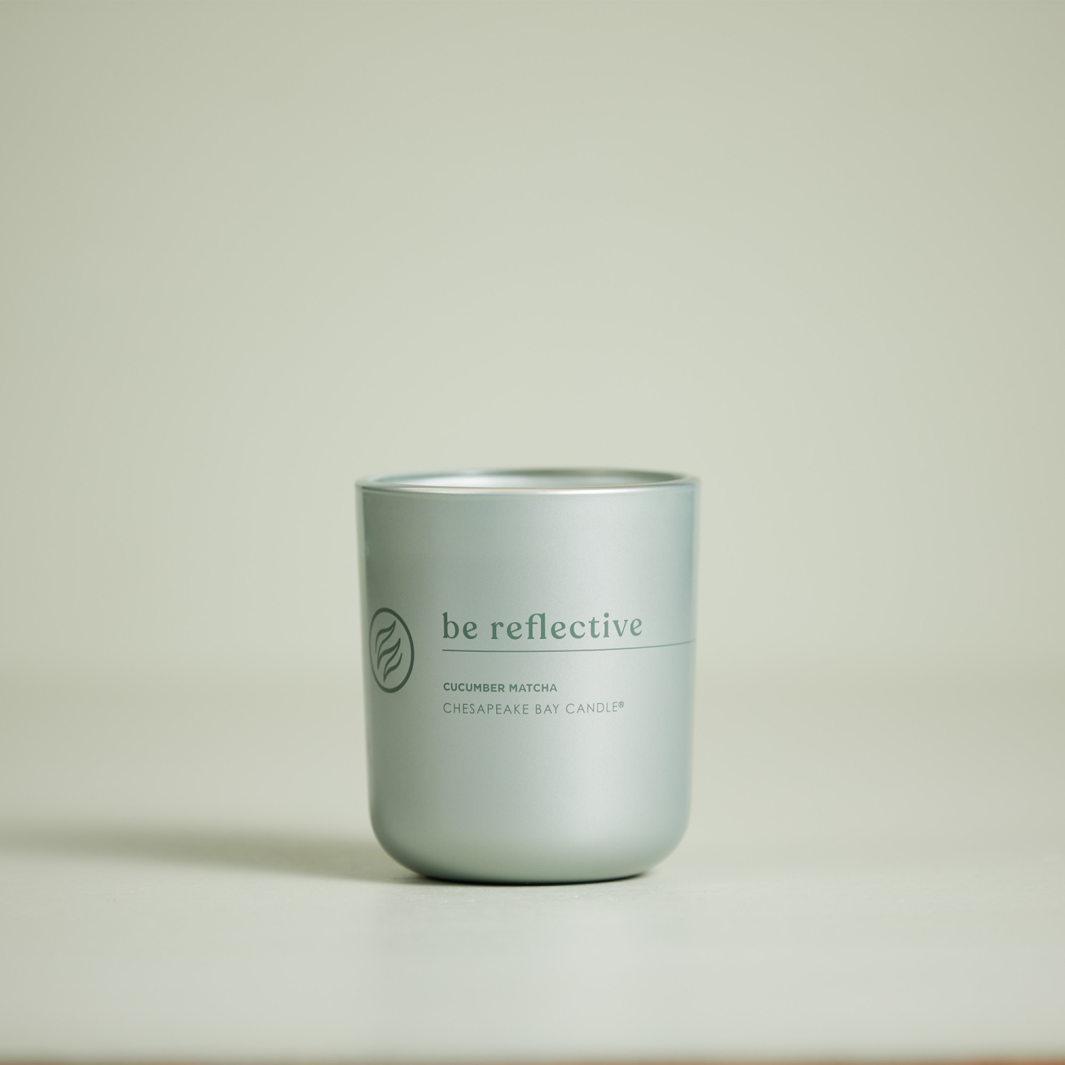 slide 7 of 7, Chesapeake Bay Candle Intentions Collection Be Reflective - Cucumber Matcha, 12 oz