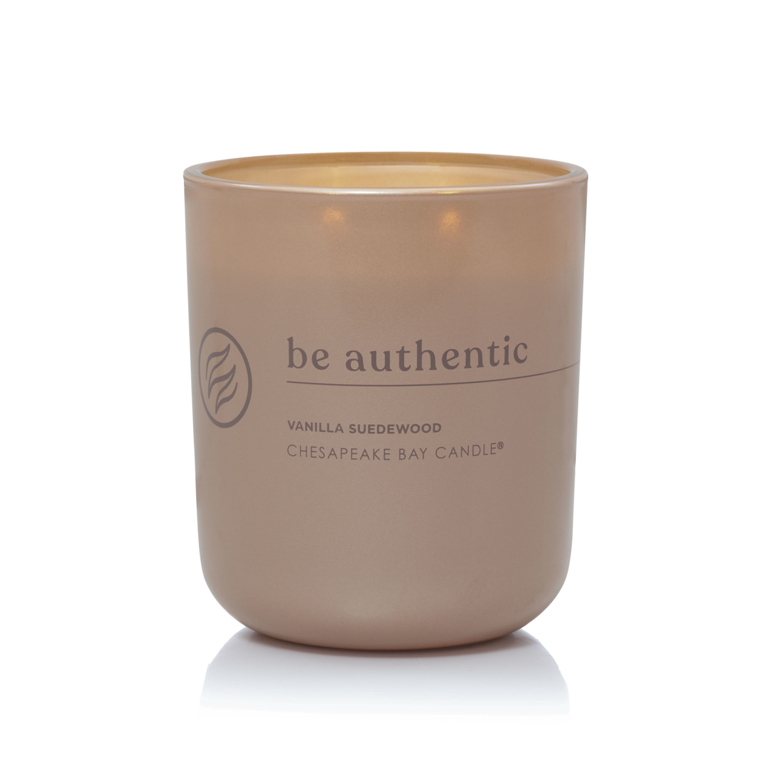 slide 4 of 7, Chesapeake Bay Candle Vanilla Suedewood Be Authentic, 1 ct