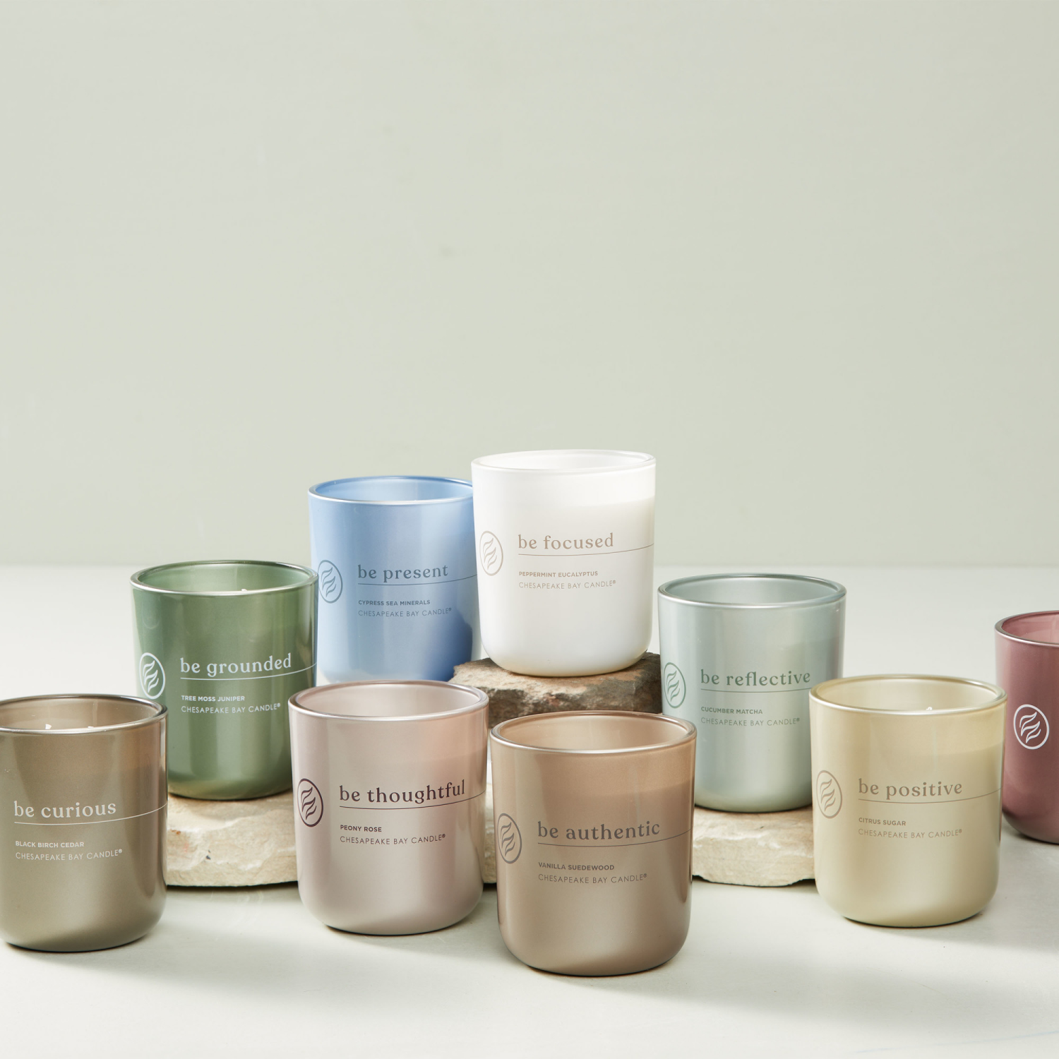 slide 6 of 7, Chesapeake Bay Candle Vanilla Suedewood Be Authentic, 1 ct