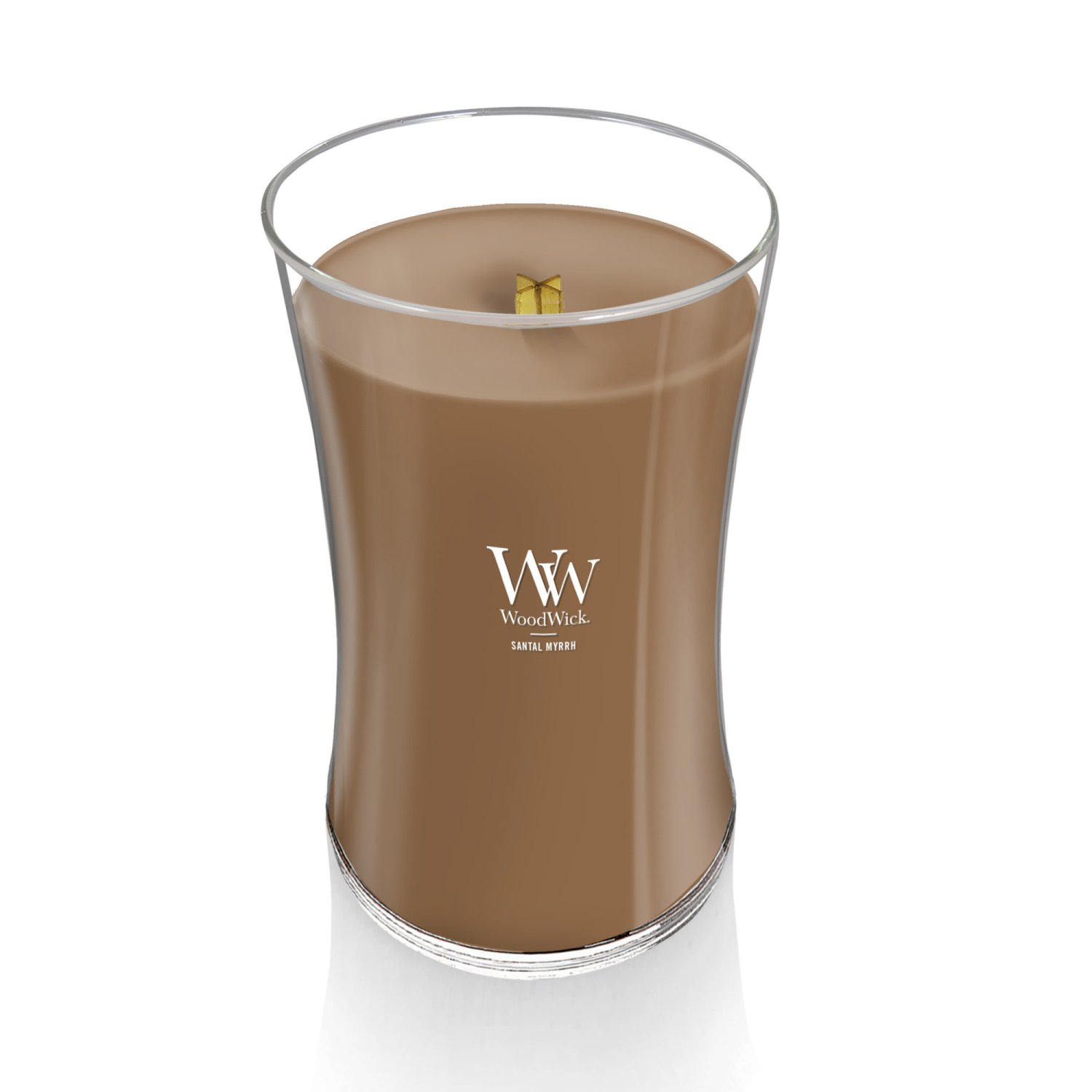 slide 3 of 4, Woodwick Large Jar Candle Santal Myrrh, 21.5 oz