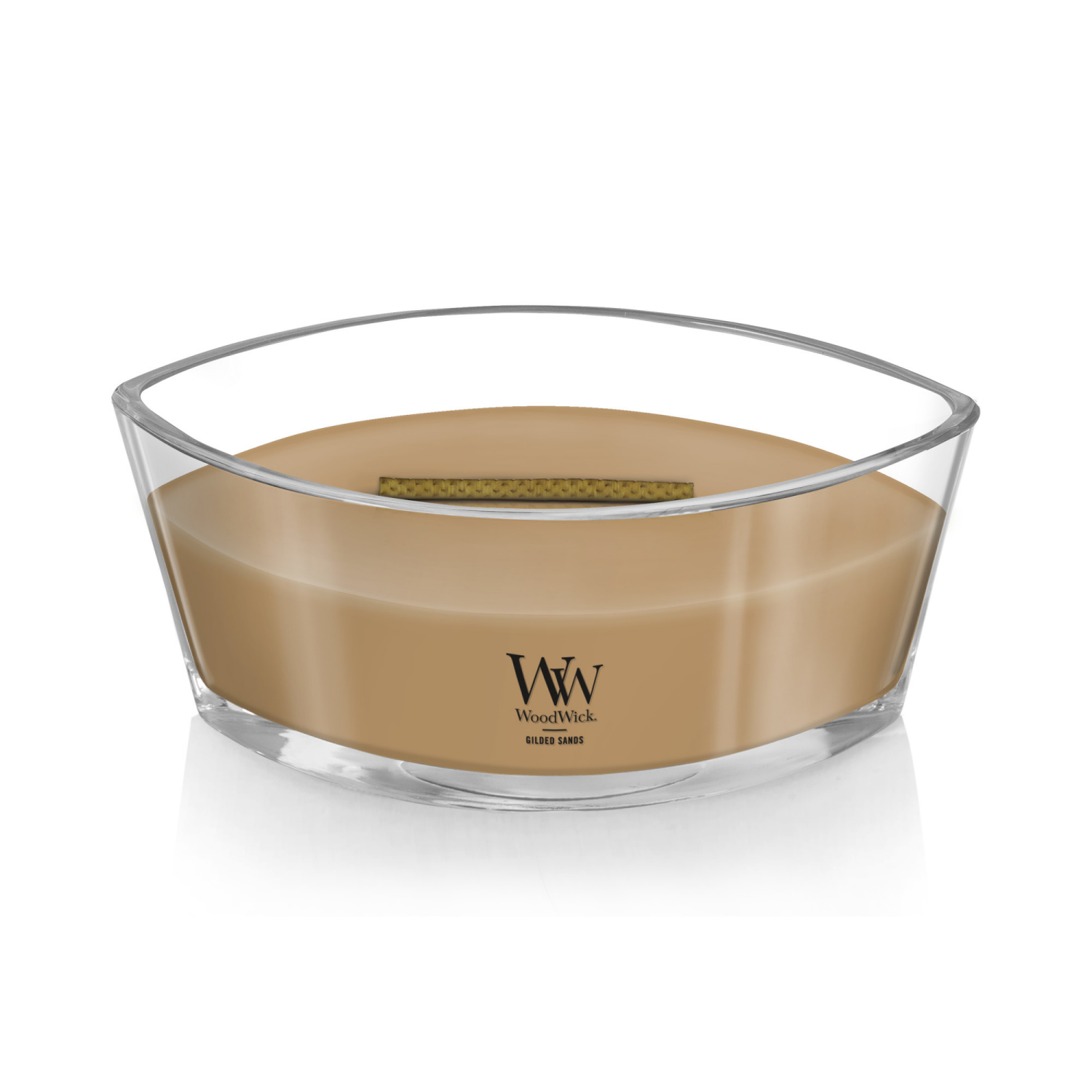 slide 3 of 3, Woodwick Ellipse Candle Gilded Sands 16 Oz., 16 oz