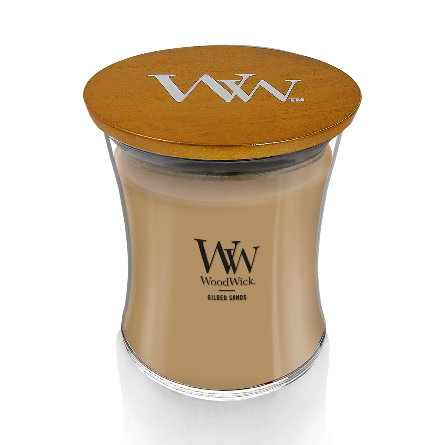 slide 2 of 3, Woodwick Medium Jar Candle Gilded Sands 9.7 Oz., 9.7 oz