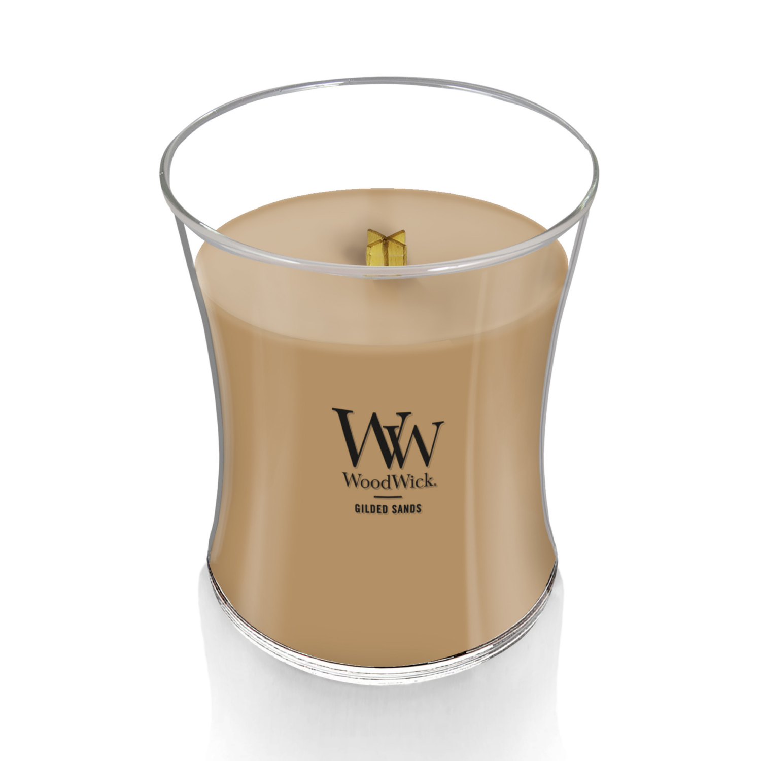 slide 3 of 3, Woodwick Medium Jar Candle Gilded Sands 9.7 Oz., 9.7 oz