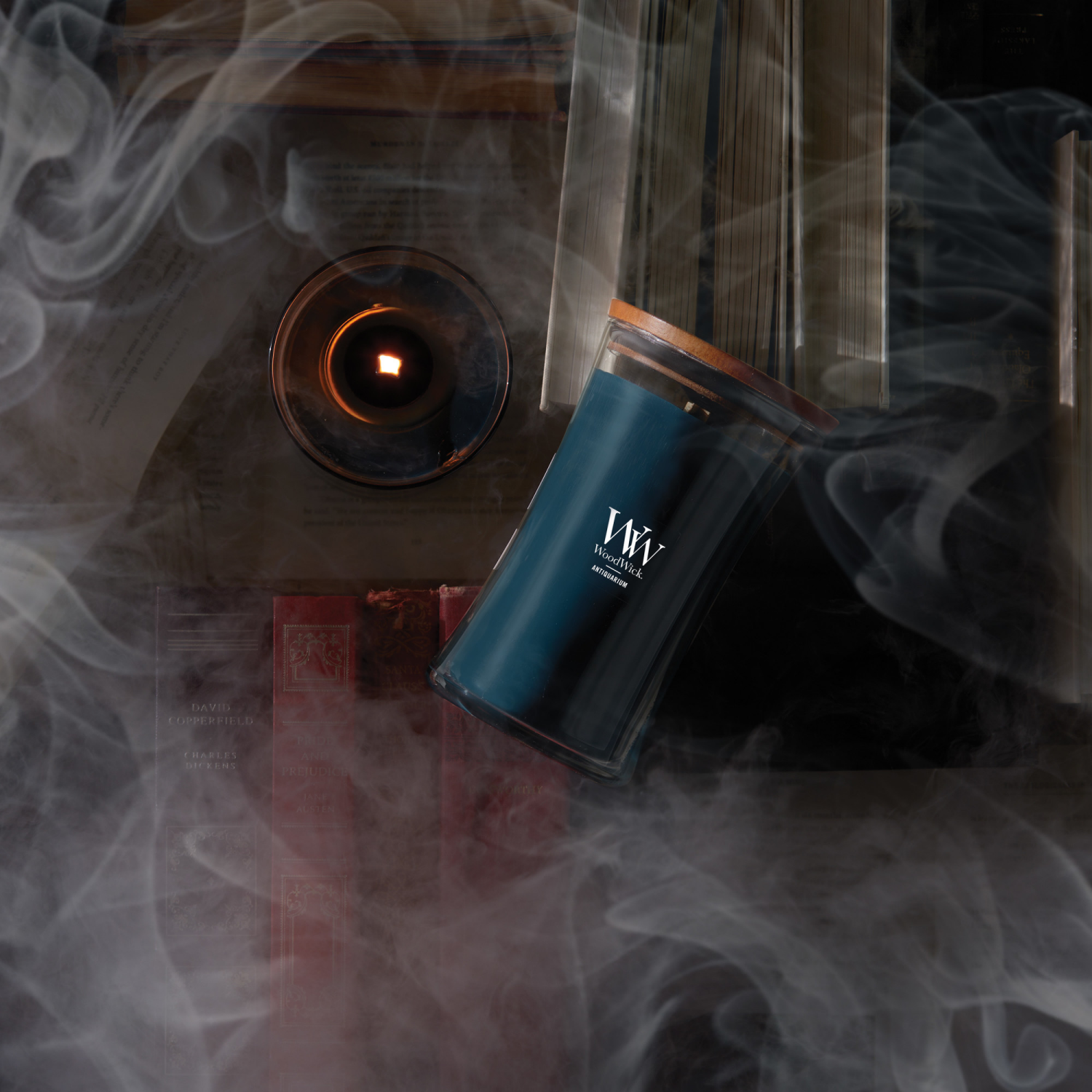 slide 4 of 4, Woodwick Large Jar Candle Antiquarium 21.5 Oz., 21.5 oz