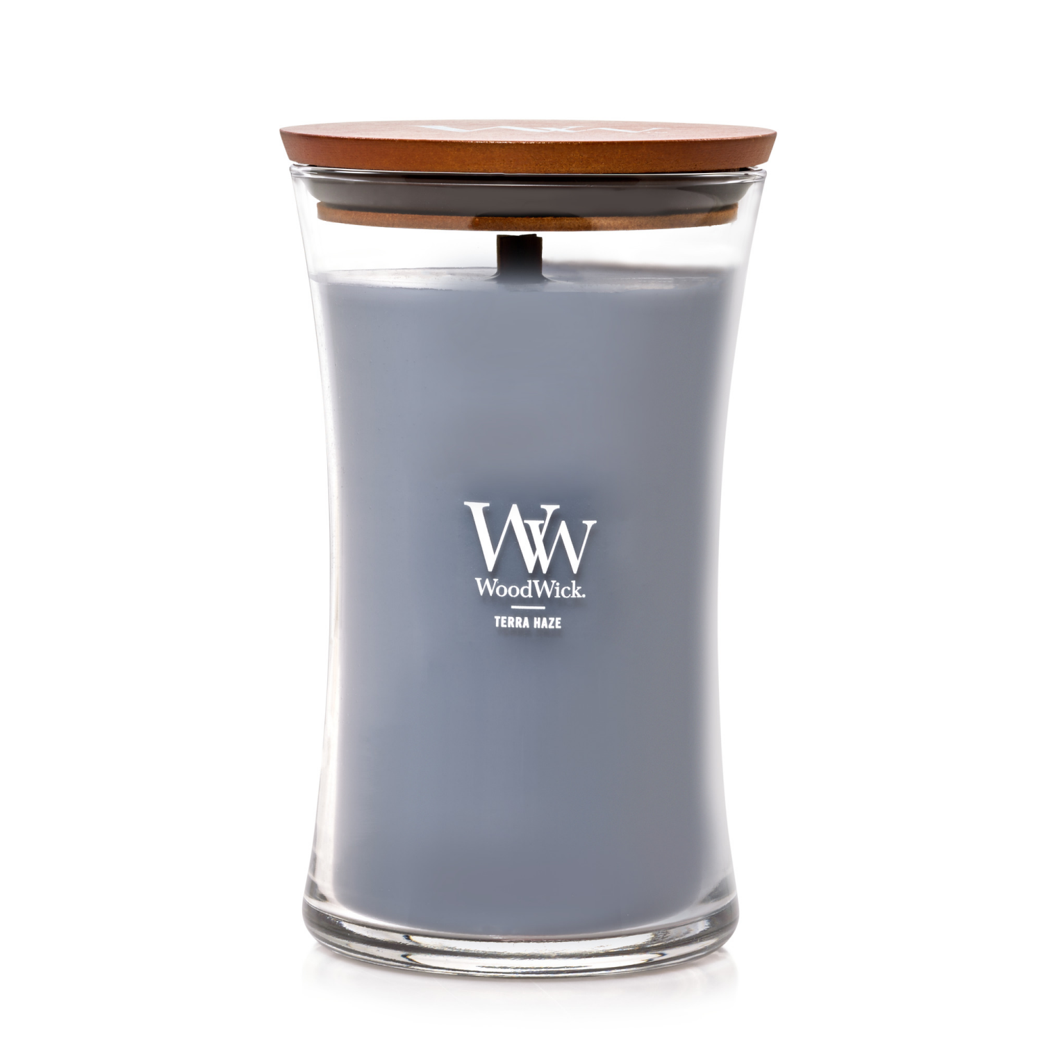 slide 1 of 2, Woodwick Large Jar Candle Terra Haze 21.5 Oz., 21.5 oz