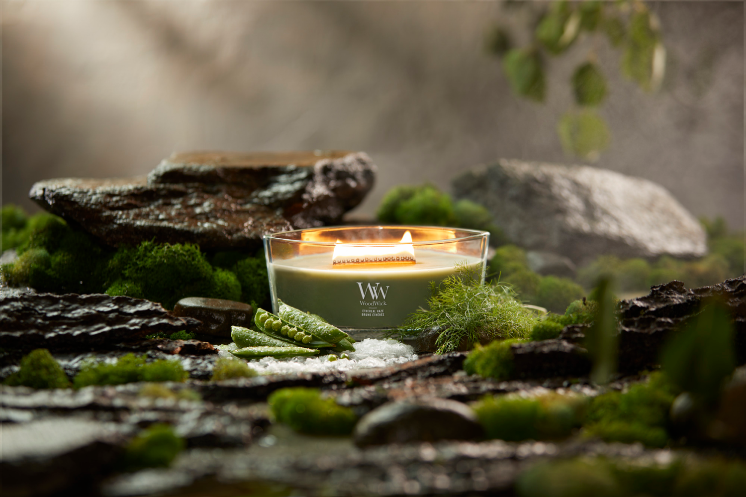 slide 3 of 3, Woodwick Ellipse Candle Ethereal Haze 16 Oz., 16 oz