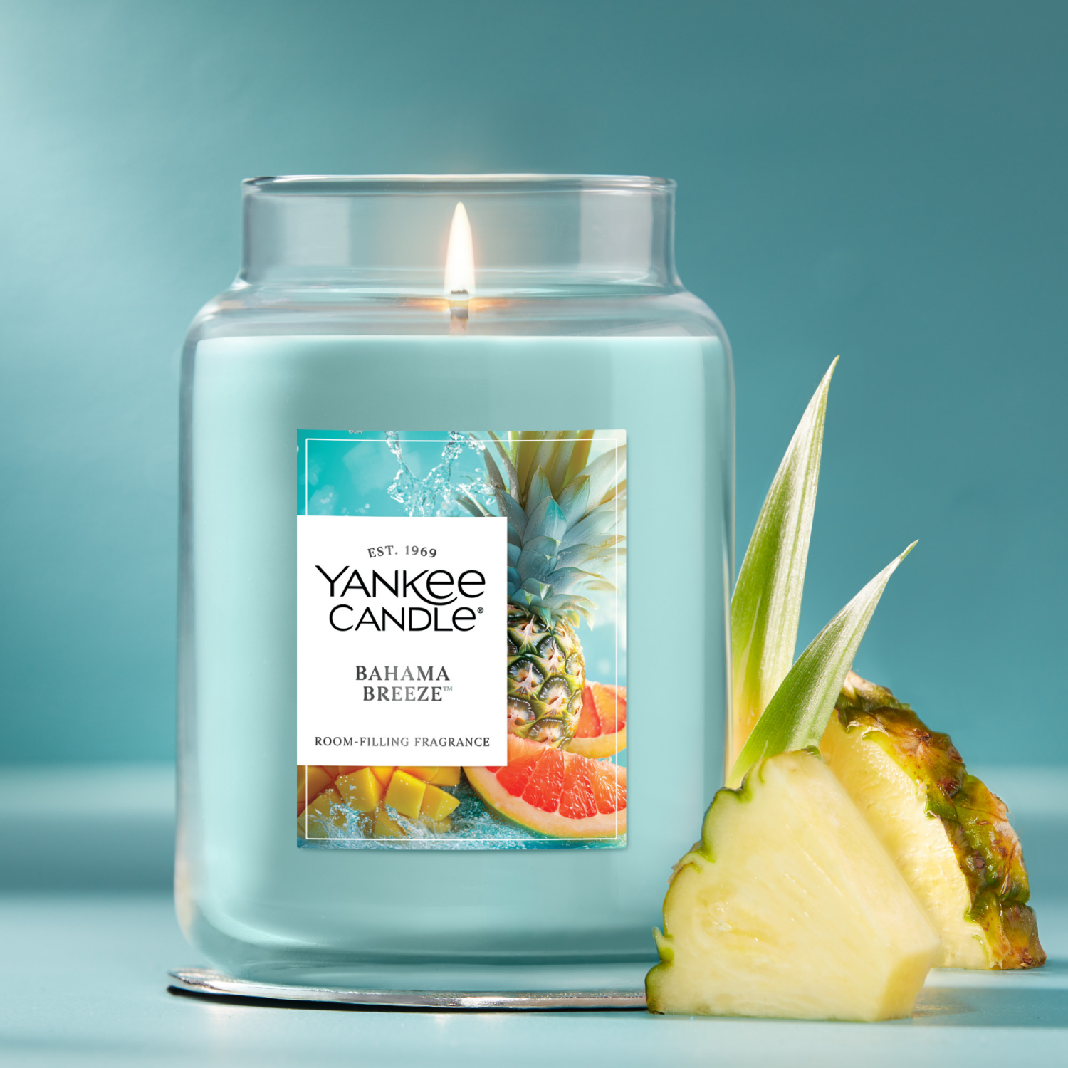 slide 2 of 5, Yankee Candle Large Jar Bahama Breeze 22 Oz., 22 oz