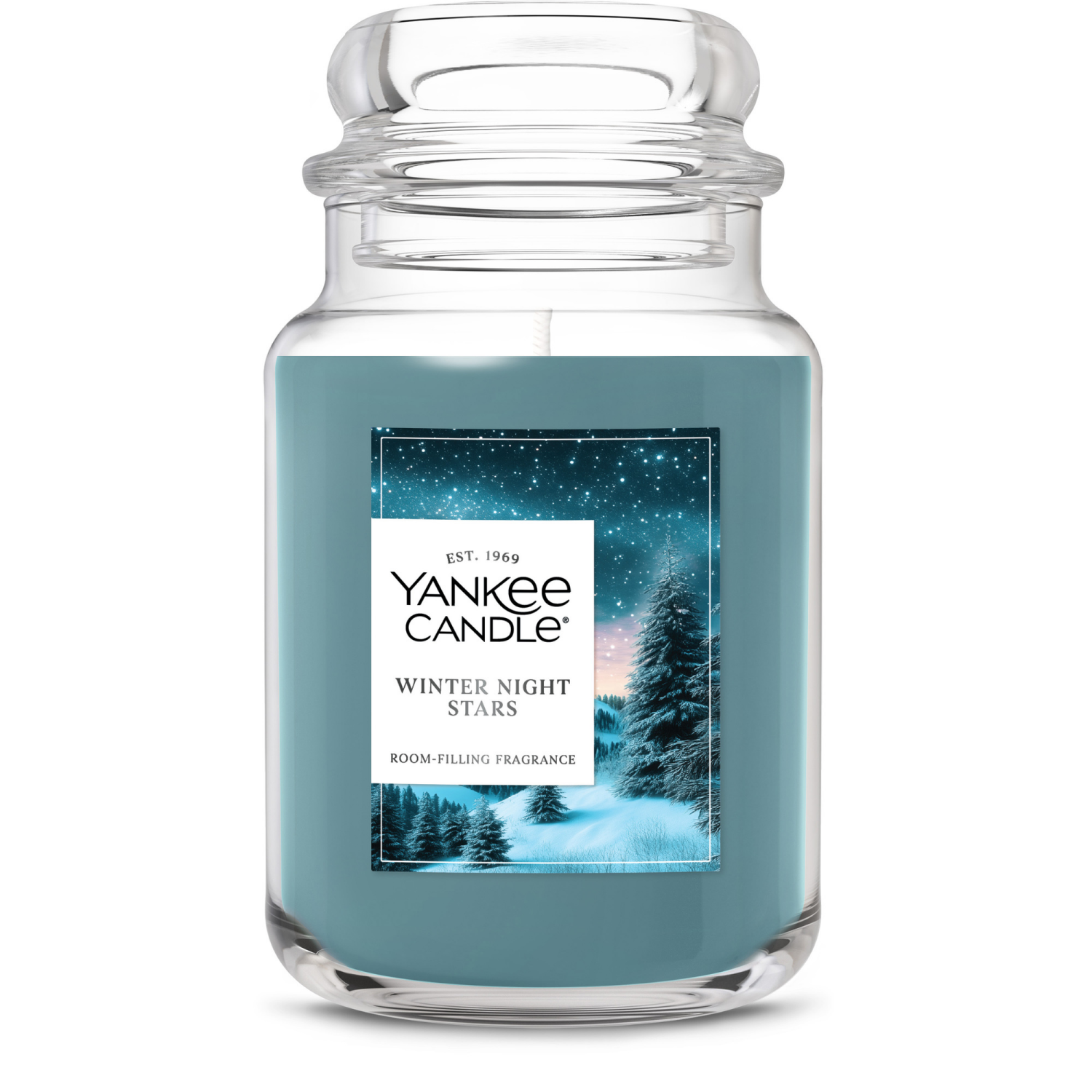 slide 1 of 5, Yankee Candle Large Jar Winter Night Stars 22 Oz., 22 oz