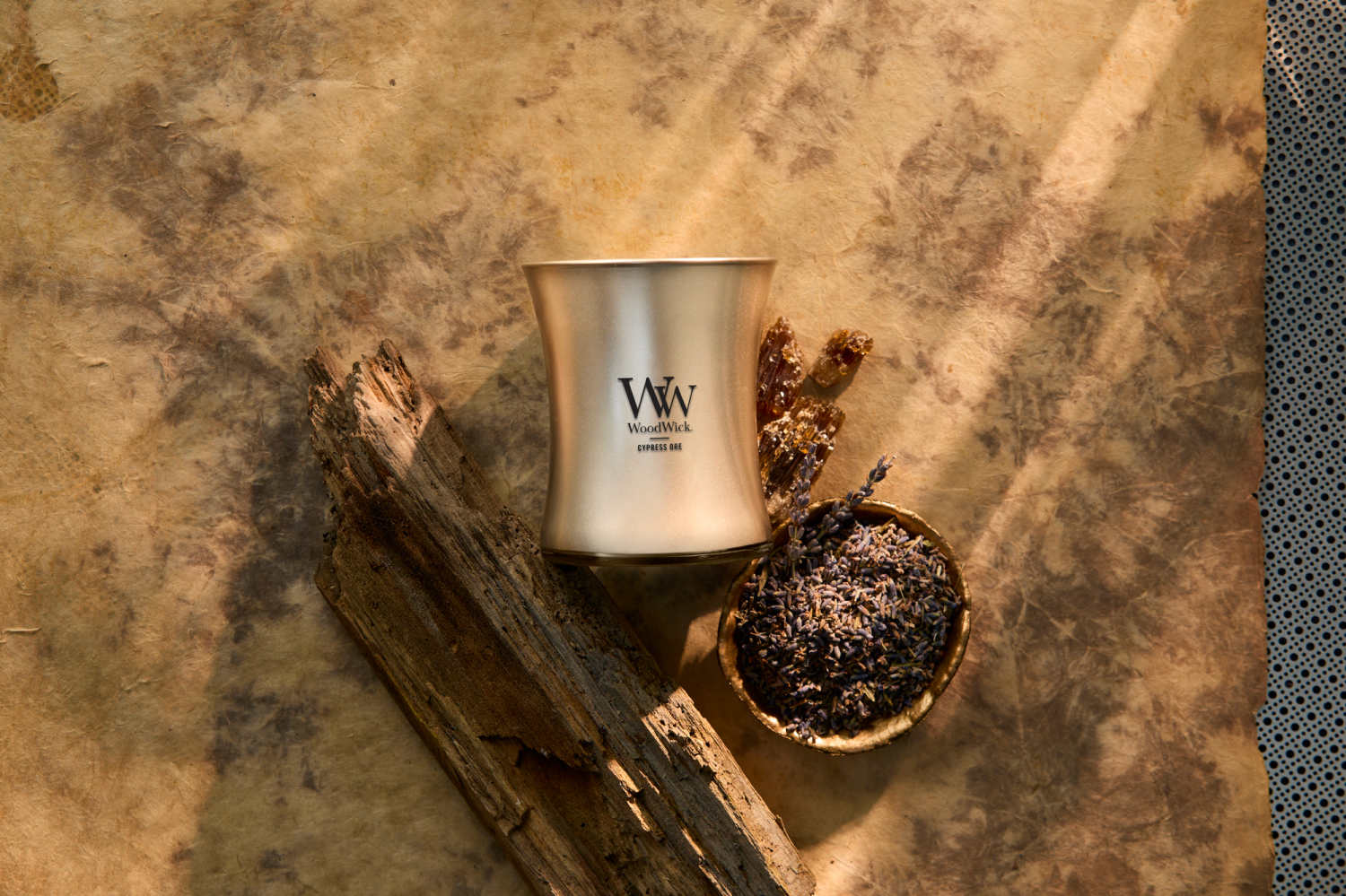 slide 3 of 3, Woodwick Precious Metals Collection Cypress Ore 9.7 Oz., 9.7 oz