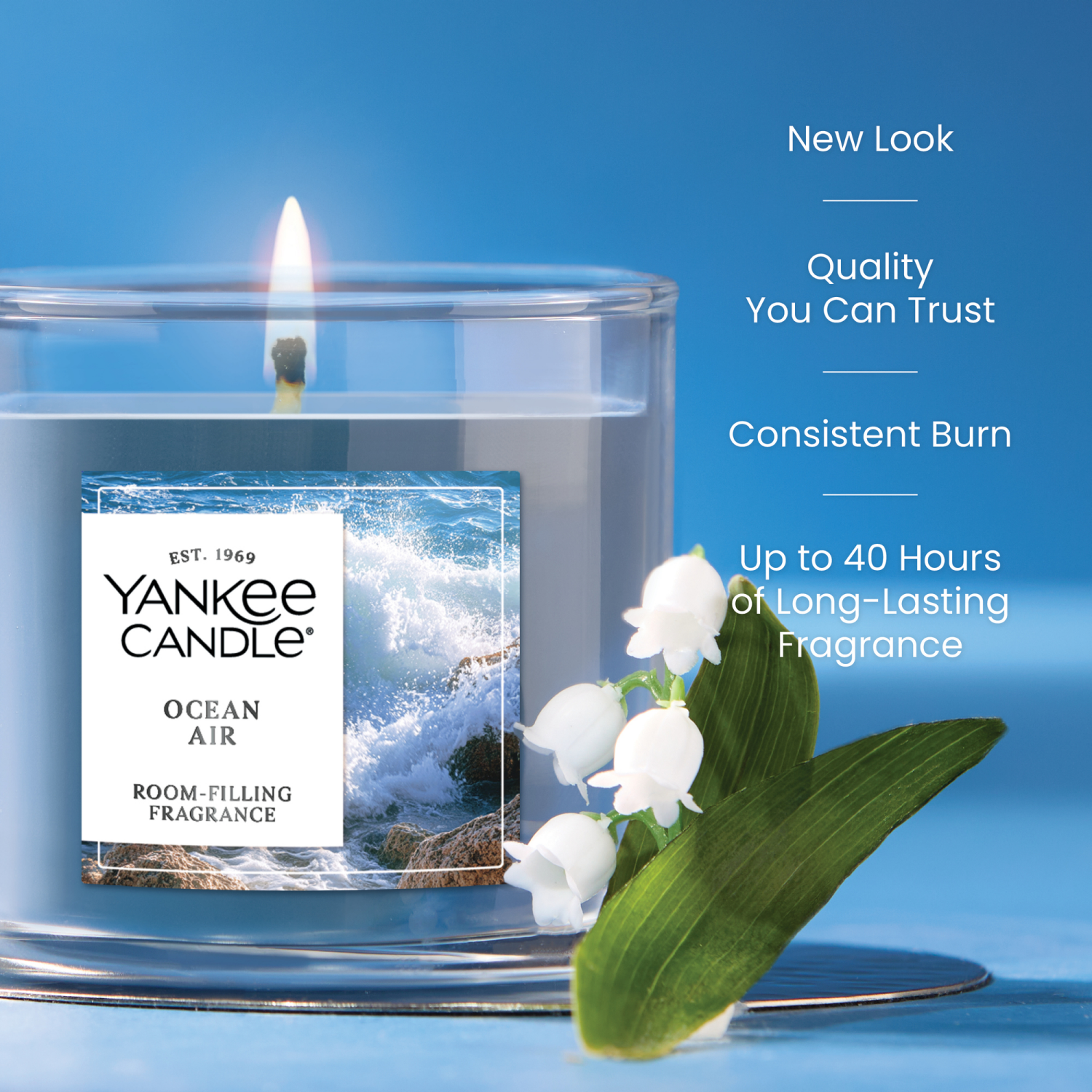 slide 5 of 5, Yankee Candle Small Tumbler Ocean Air 4.3 Oz., 4.3 oz