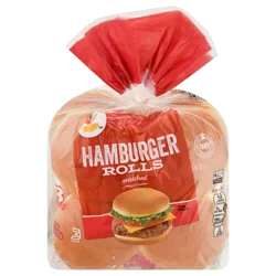 Enriched Hamburger Rolls - 8 ct