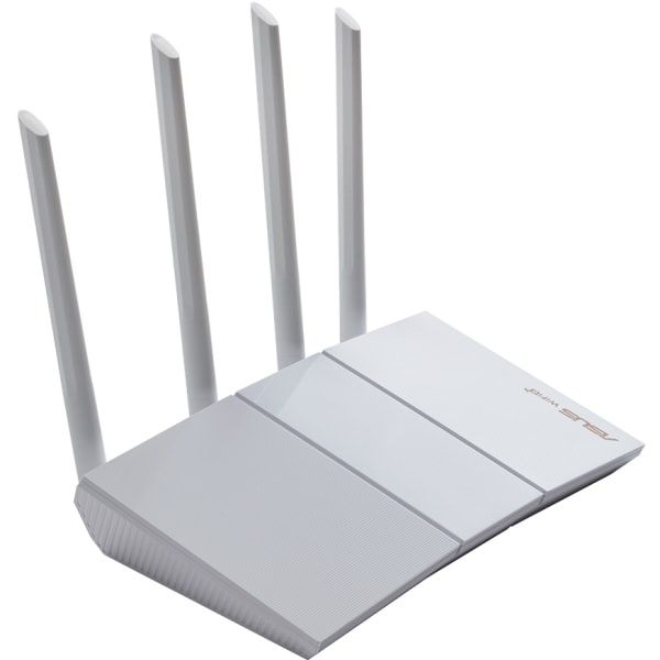 slide 2 of 4, ASUS Rt-Ax55 Ax1800 Dual-Band Wifi-6 Gigabit Router, White, 1 ct
