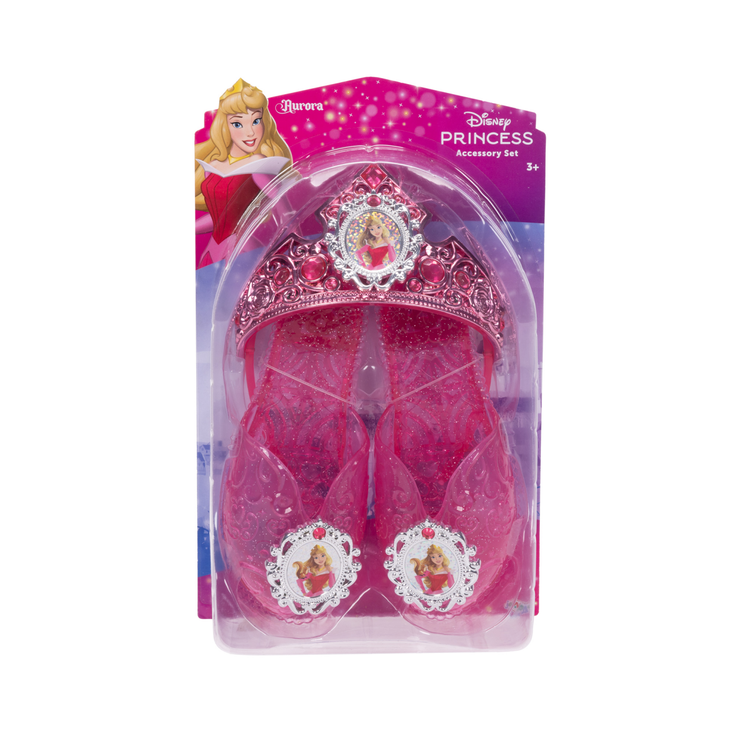 slide 4 of 4, Disney Princess Tiara + Shoe Bundle Assortment - Assorted Colors, 1 ct