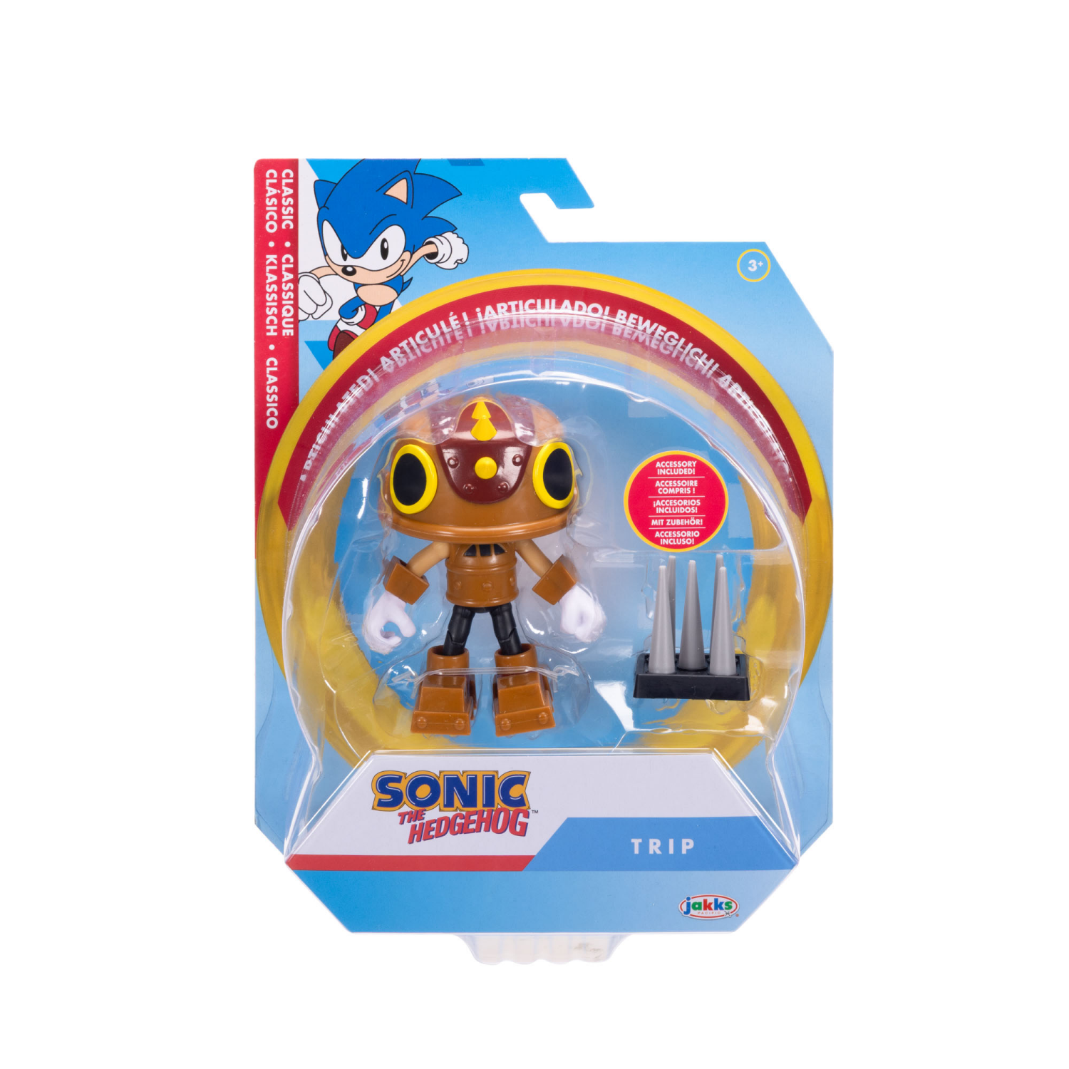 slide 5 of 5, 4" Sonic Figures with accessory, 4 in