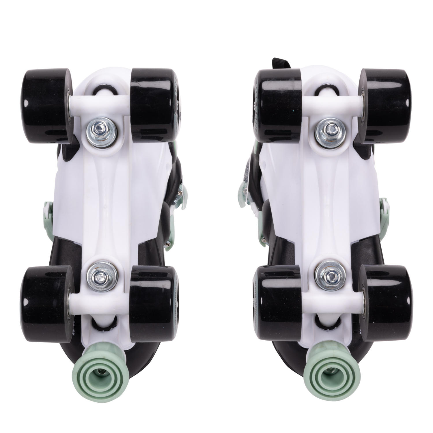 slide 3 of 8, REDO 2 in 1 SKATES GREEN AND WHITE LARGE, 1 ct