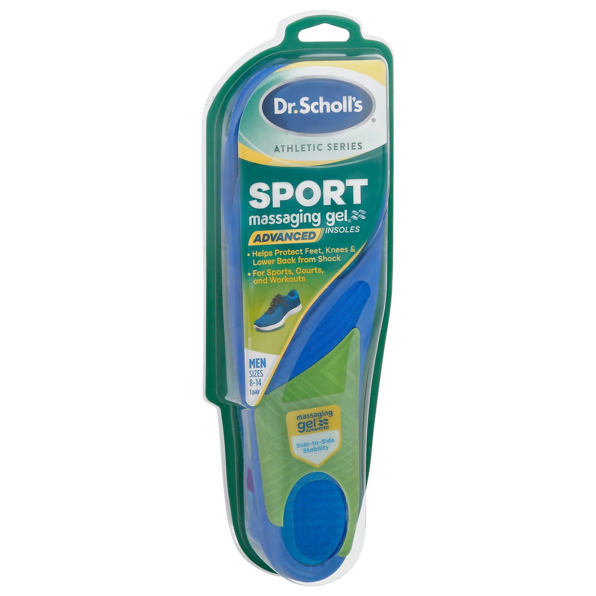 slide 6 of 9, Dr. Scholl's® Men's All-Purpose Sport & Fitness Insoles, 1 ct