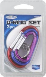 Custom Accessories D-Ring Set - 1 ea