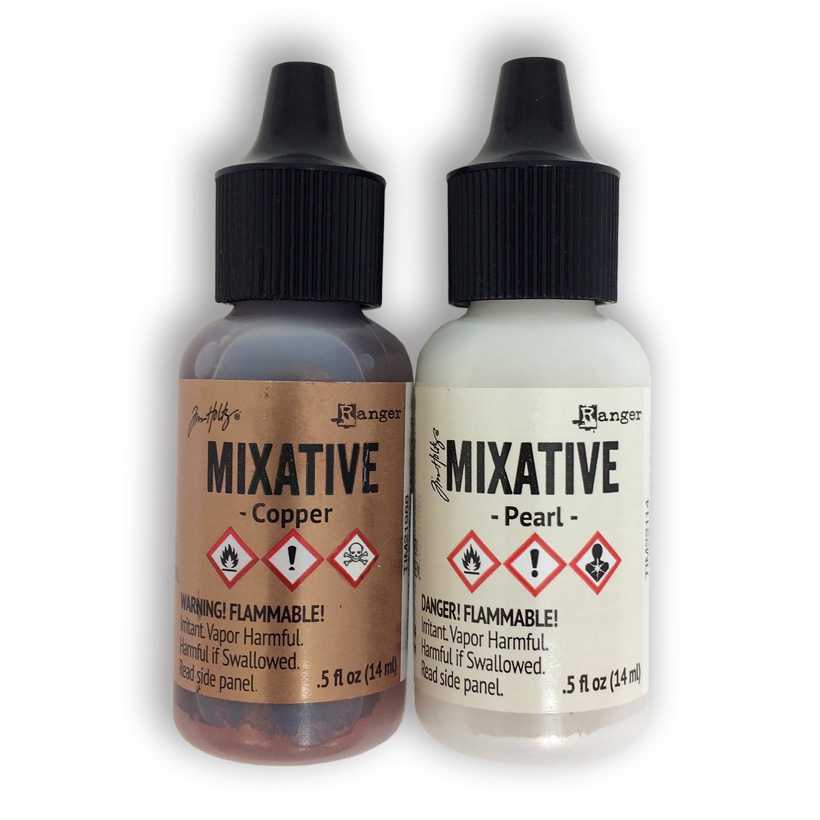 slide 4 of 4, Ranger Tim Holtz Metallic Mixatives Ink Kit, 5.75 in x 2.9375 in