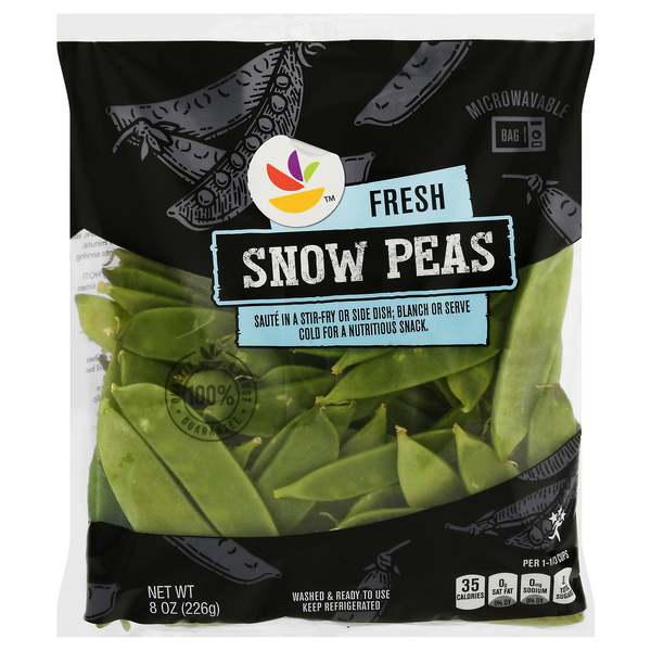 slide 1 of 1, GIANT Snow Peas, 8 oz