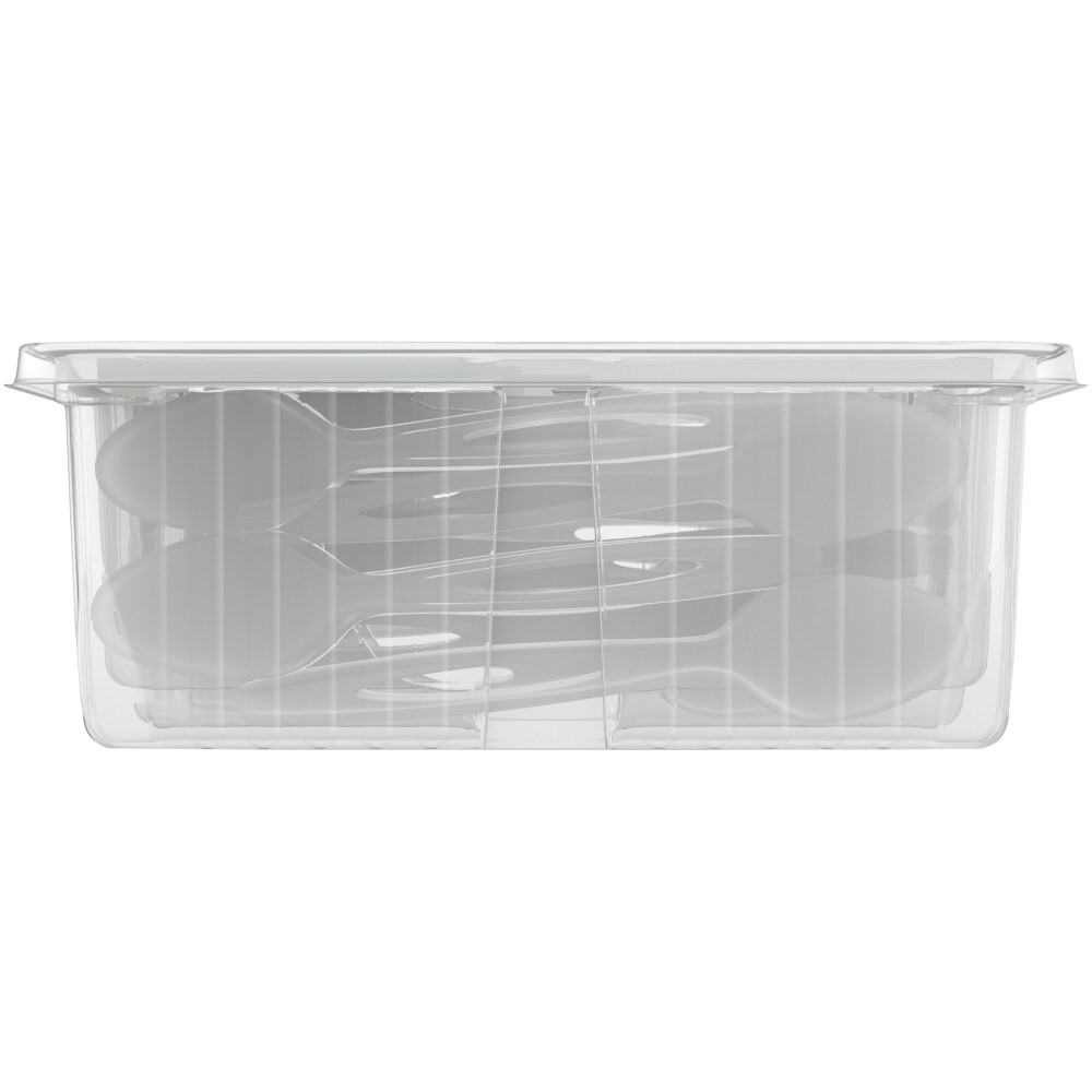 slide 2 of 4, Kroger Celebration Clear Plastic Dinnerware Sets, 192 ct