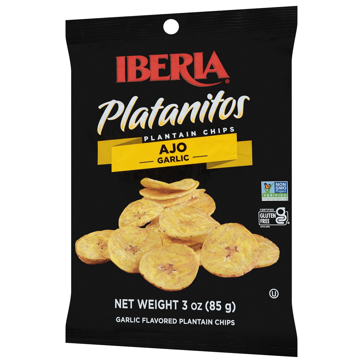 slide 6 of 13, Iberia Platanitos Garlic Plantain Chips 3 oz, 3 oz