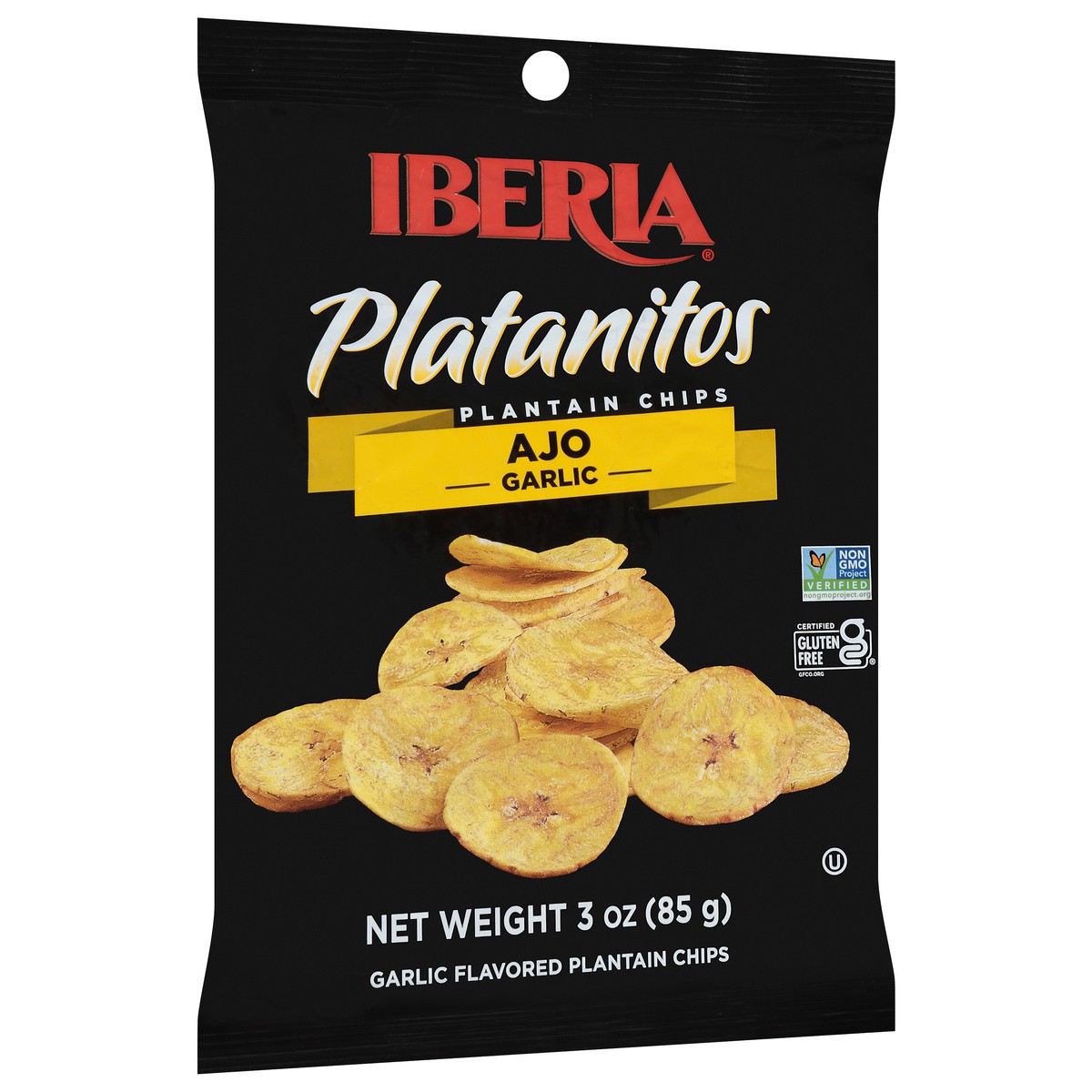 slide 8 of 13, Iberia Platanitos Garlic Plantain Chips 3 oz, 3 oz
